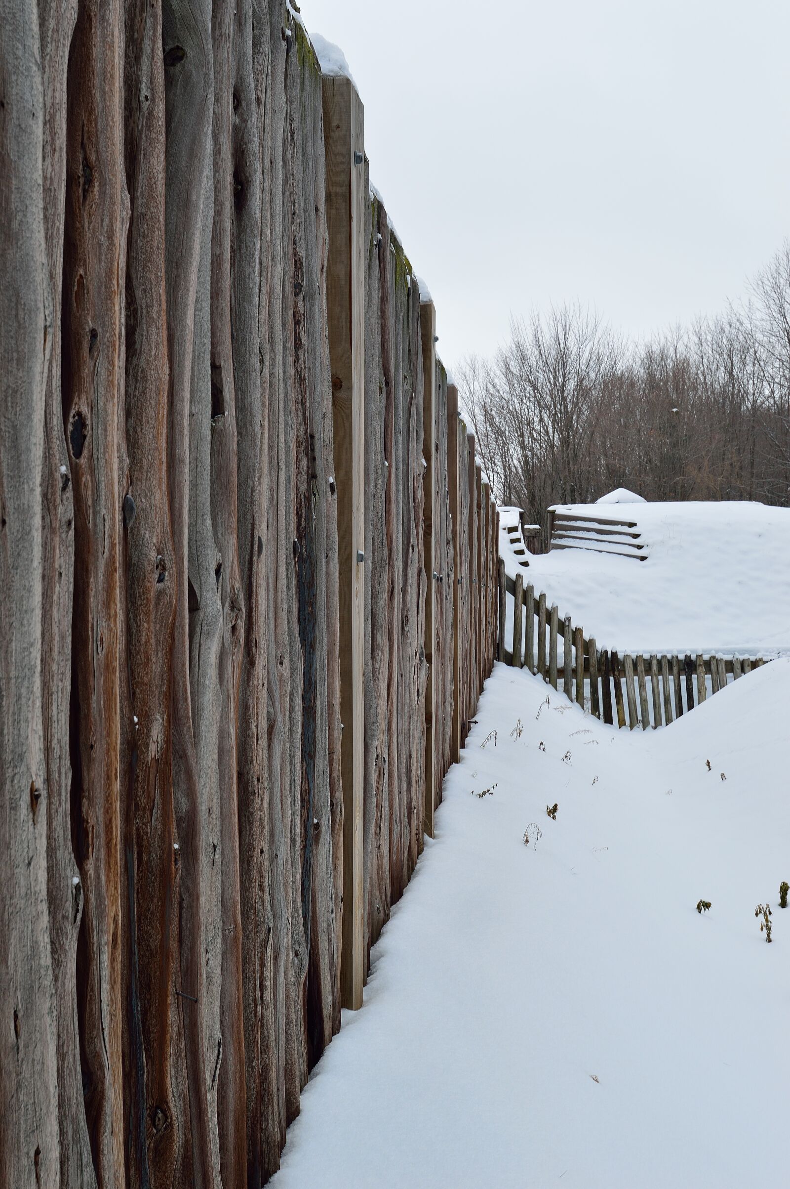 Nikon D3200 sample photo. Wooden wall, fort george photography