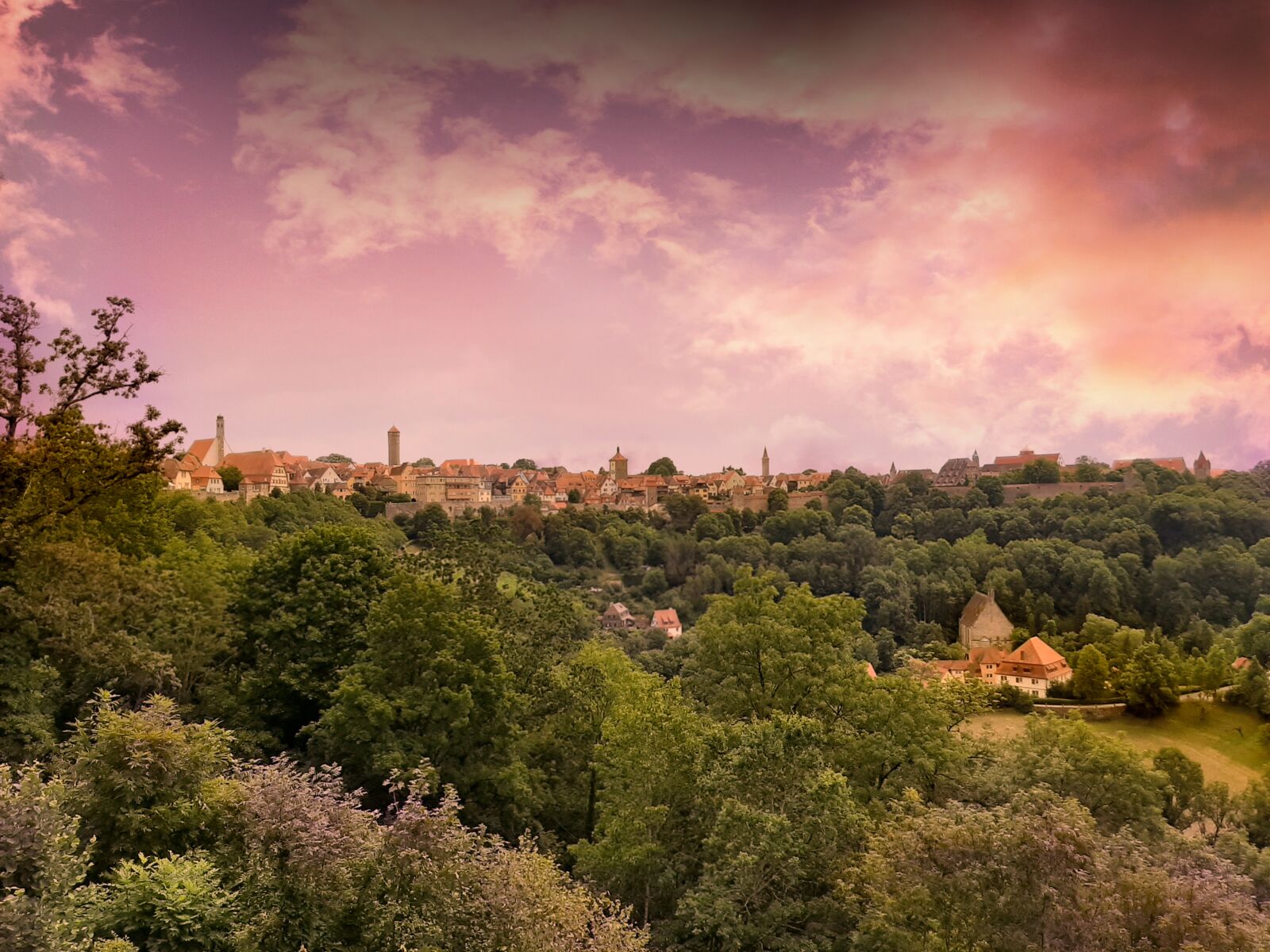 Samsung Galaxy A50 sample photo. Rothenburg of the deaf photography