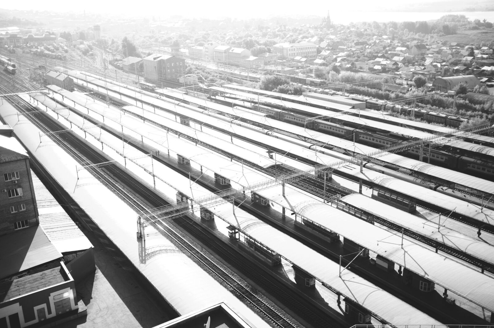 Fujifilm FinePix X100 sample photo. Black, and, white, city photography