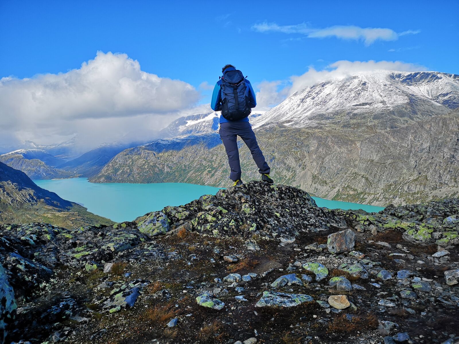 HUAWEI CLT-L29 sample photo. Knutshø, jotunheimen, mountain photography
