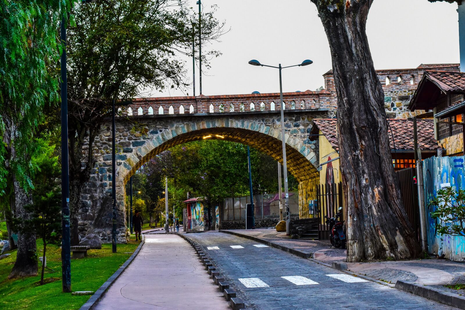 Nikon D3400 sample photo. Broken bridge, cuenca ecuador photography
