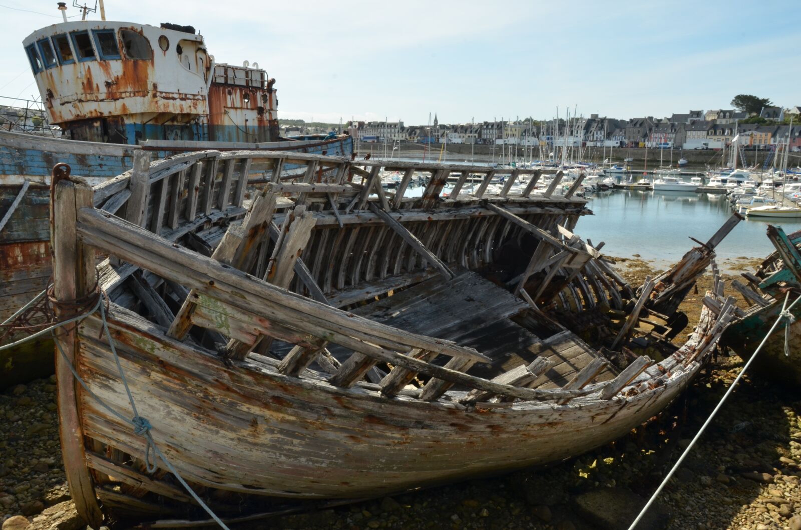 Nikon D7000 sample photo. Wreck, boat, ship photography