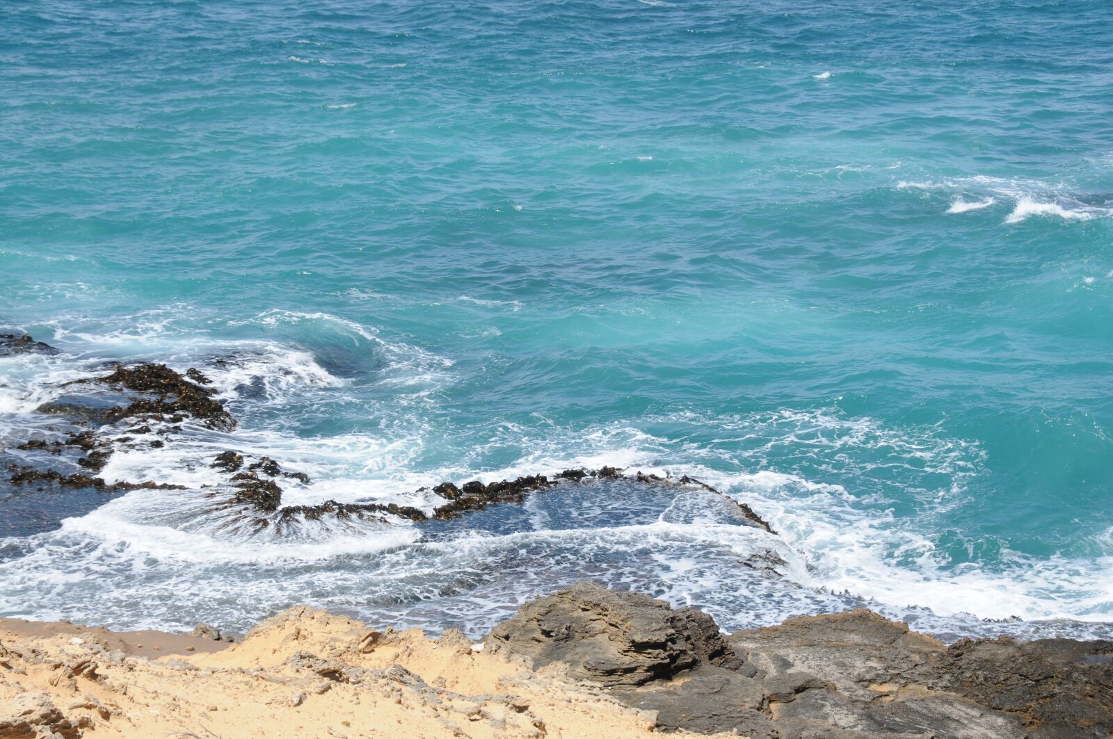 Nikon D300 sample photo. Sea, waves, rocks photography