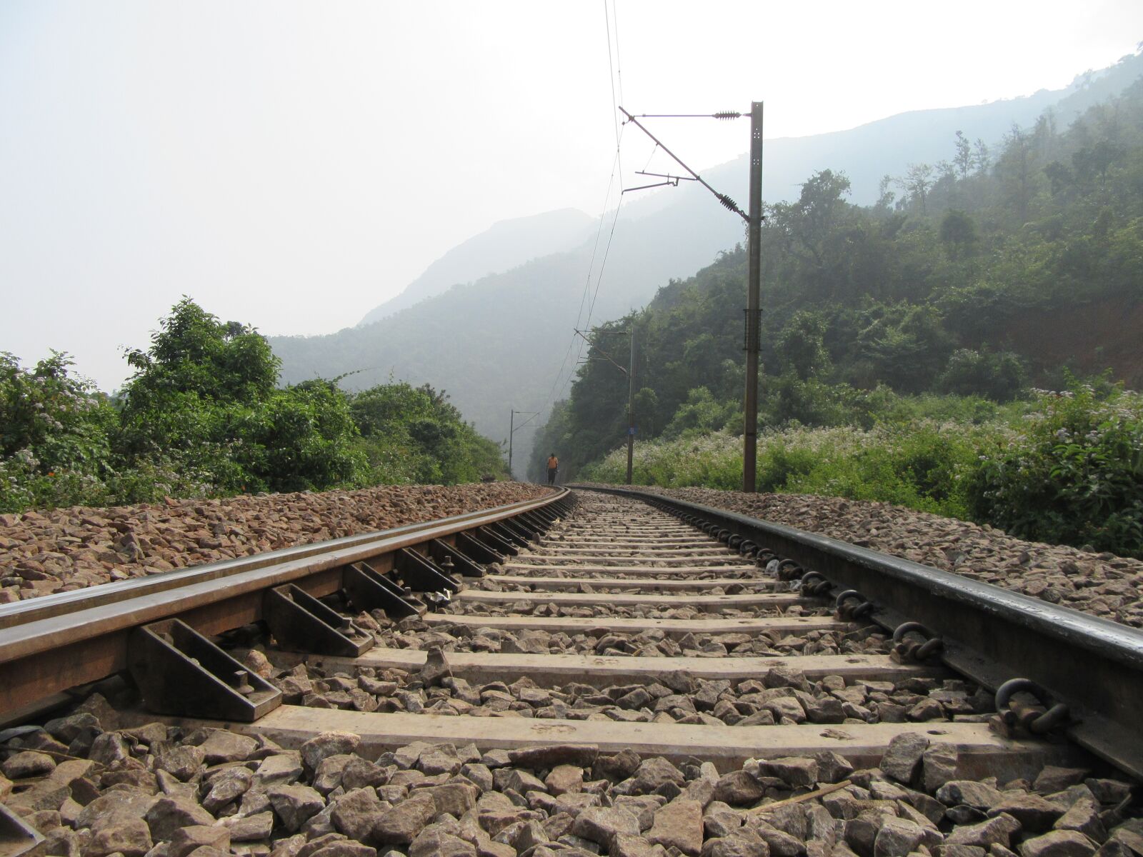 Canon PowerShot SX610 HS sample photo. Railroad, railway, tracks photography
