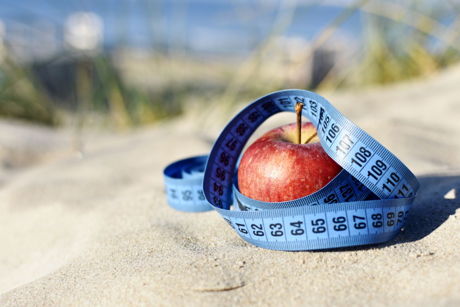 Nikon D7200 sample photo. Motivation, apple, measure photography