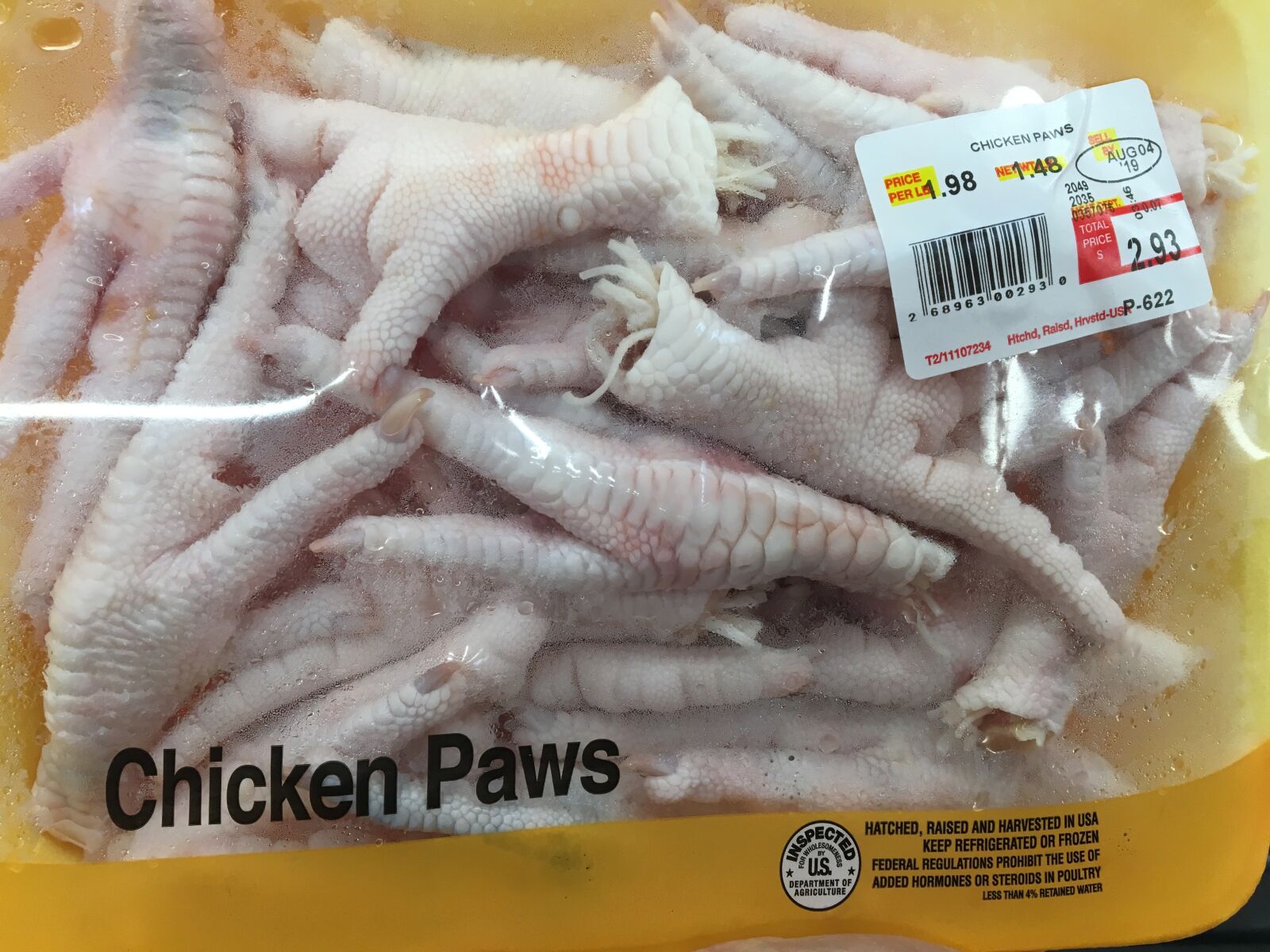 Apple iPhone 6s sample photo. Food, chicken feet, fresh photography