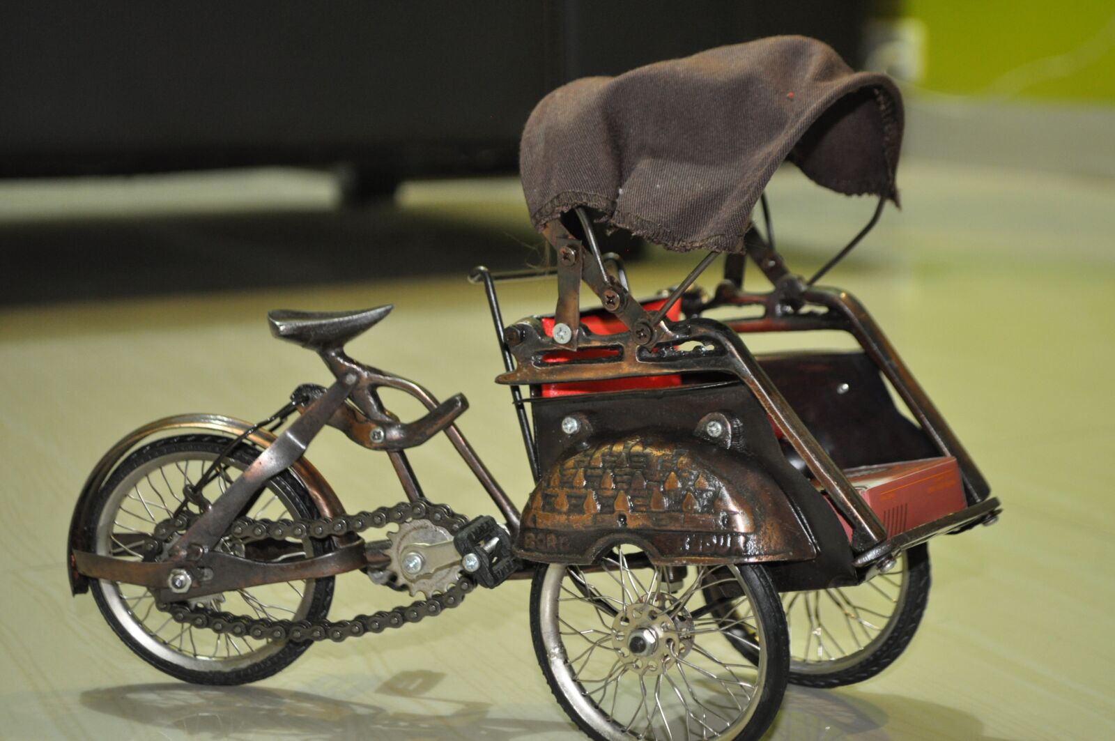 Nikon D5000 sample photo. Becak, tiga roda, transportasi photography
