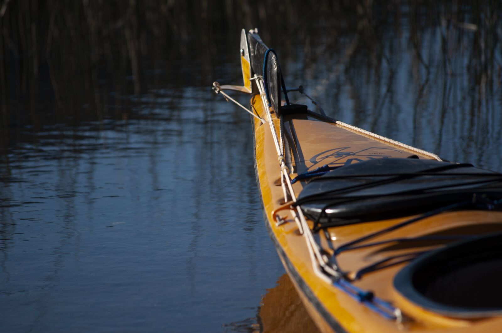 Nikon D5000 sample photo. Kayak, boat, nature photography