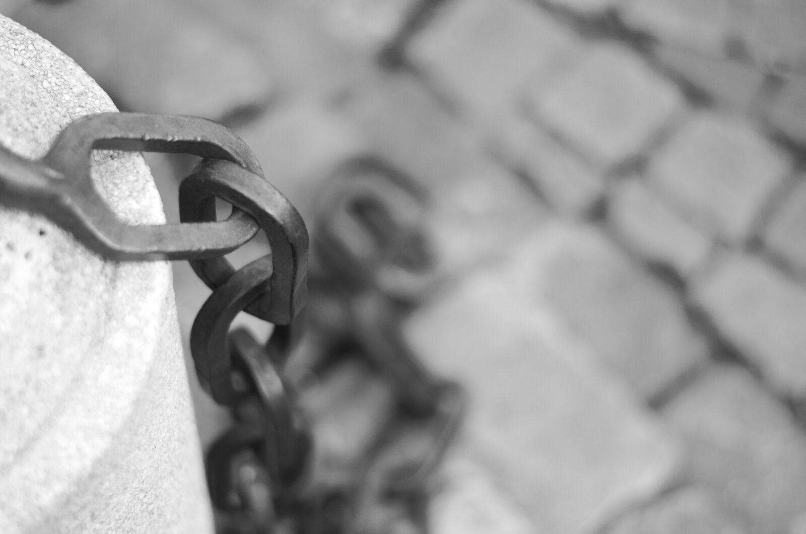Nikon D5100 sample photo. Chain, links, chain link photography