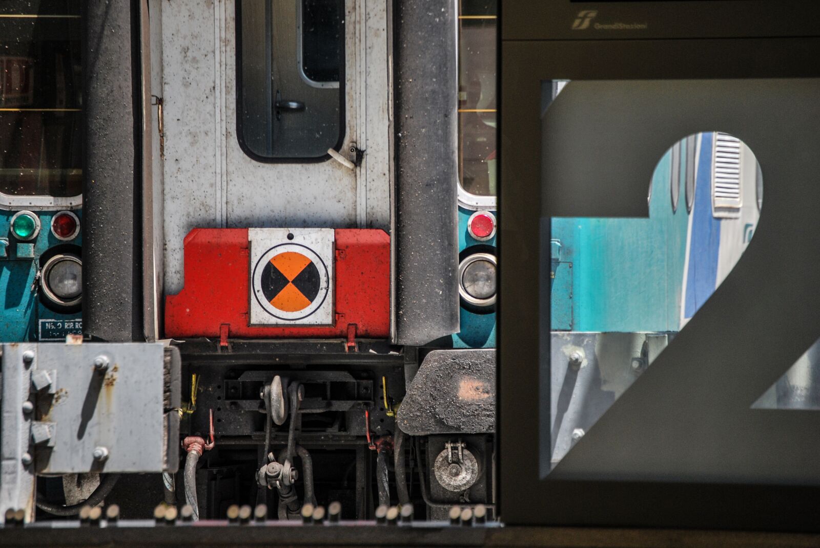 Nikon D60 sample photo. Train, railroad, station photography