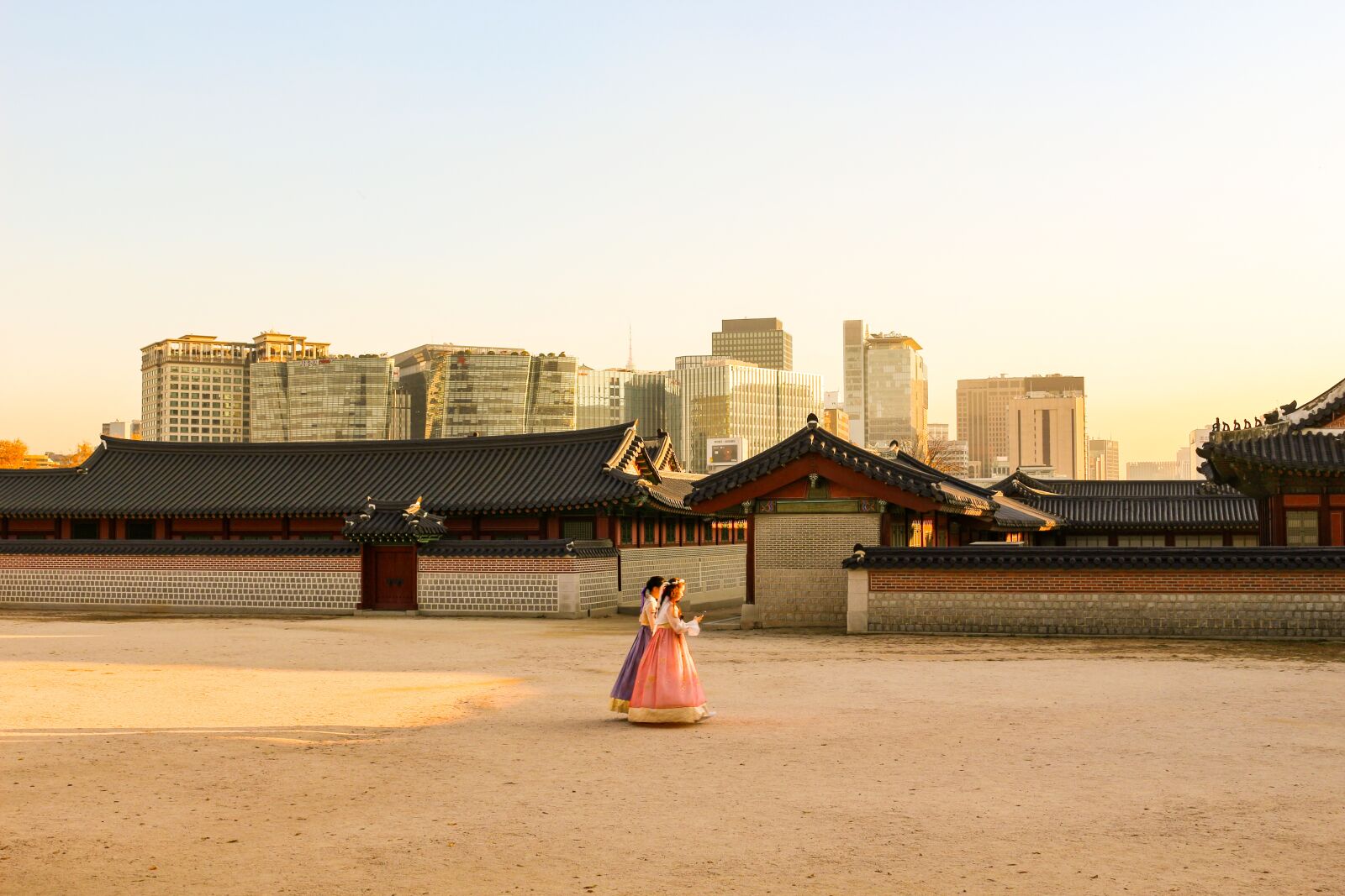 Canon EOS 100D (EOS Rebel SL1 / EOS Kiss X7) sample photo. Korea, seoul, palace photography