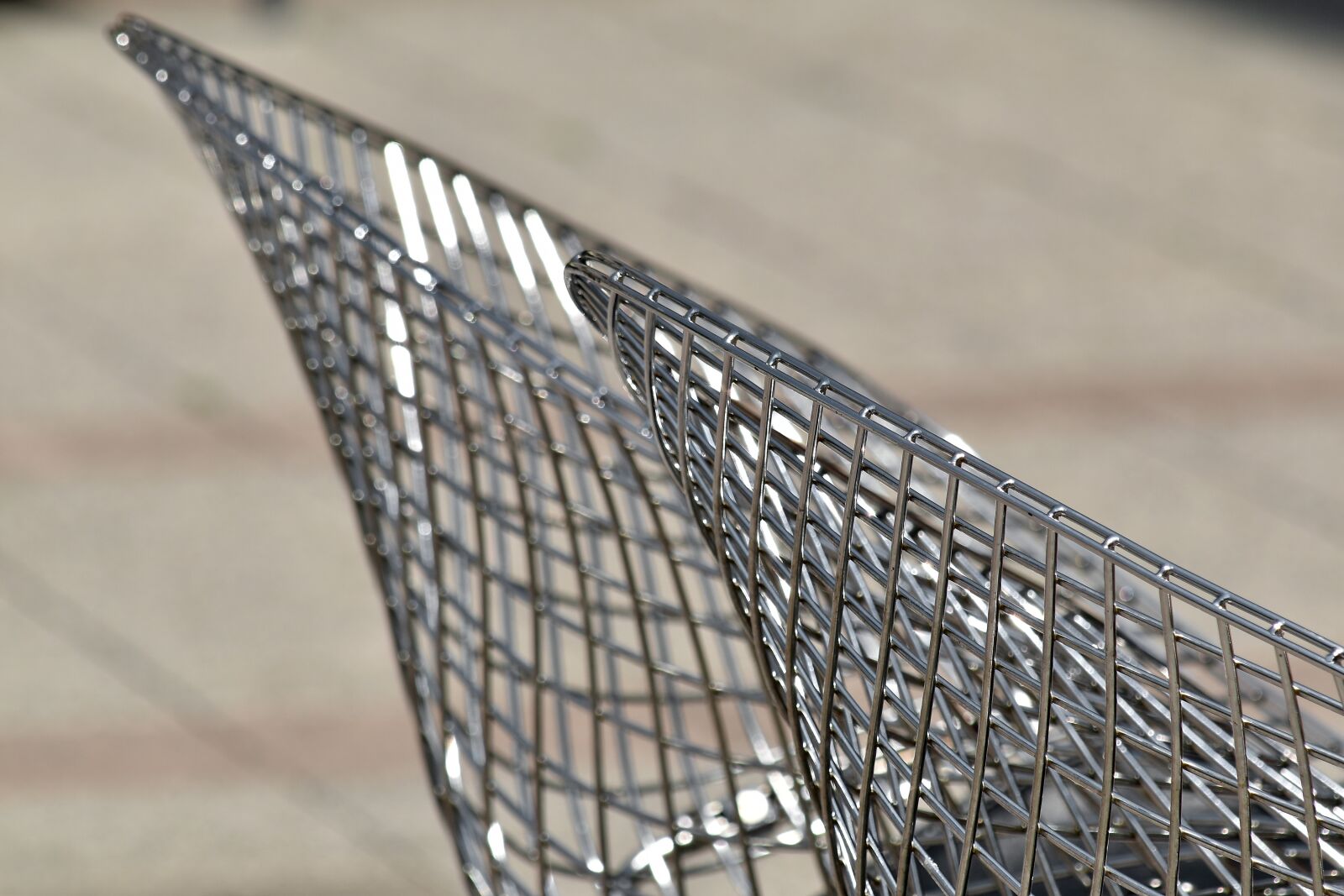 Nikon D5500 sample photo. Chair, furniture, metallic, modern photography