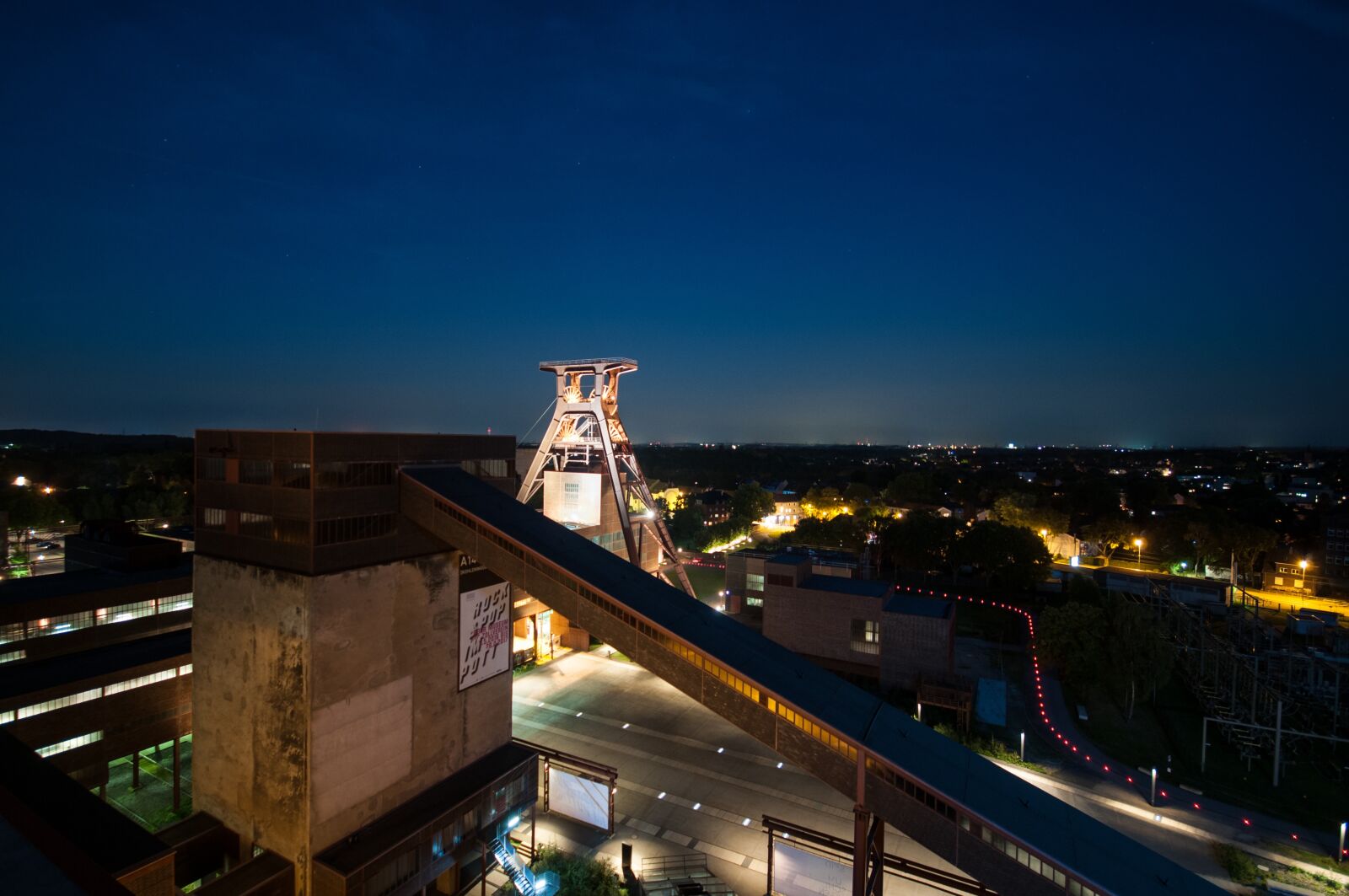 Nikon D300 sample photo. Bill, zollverein, eat photography