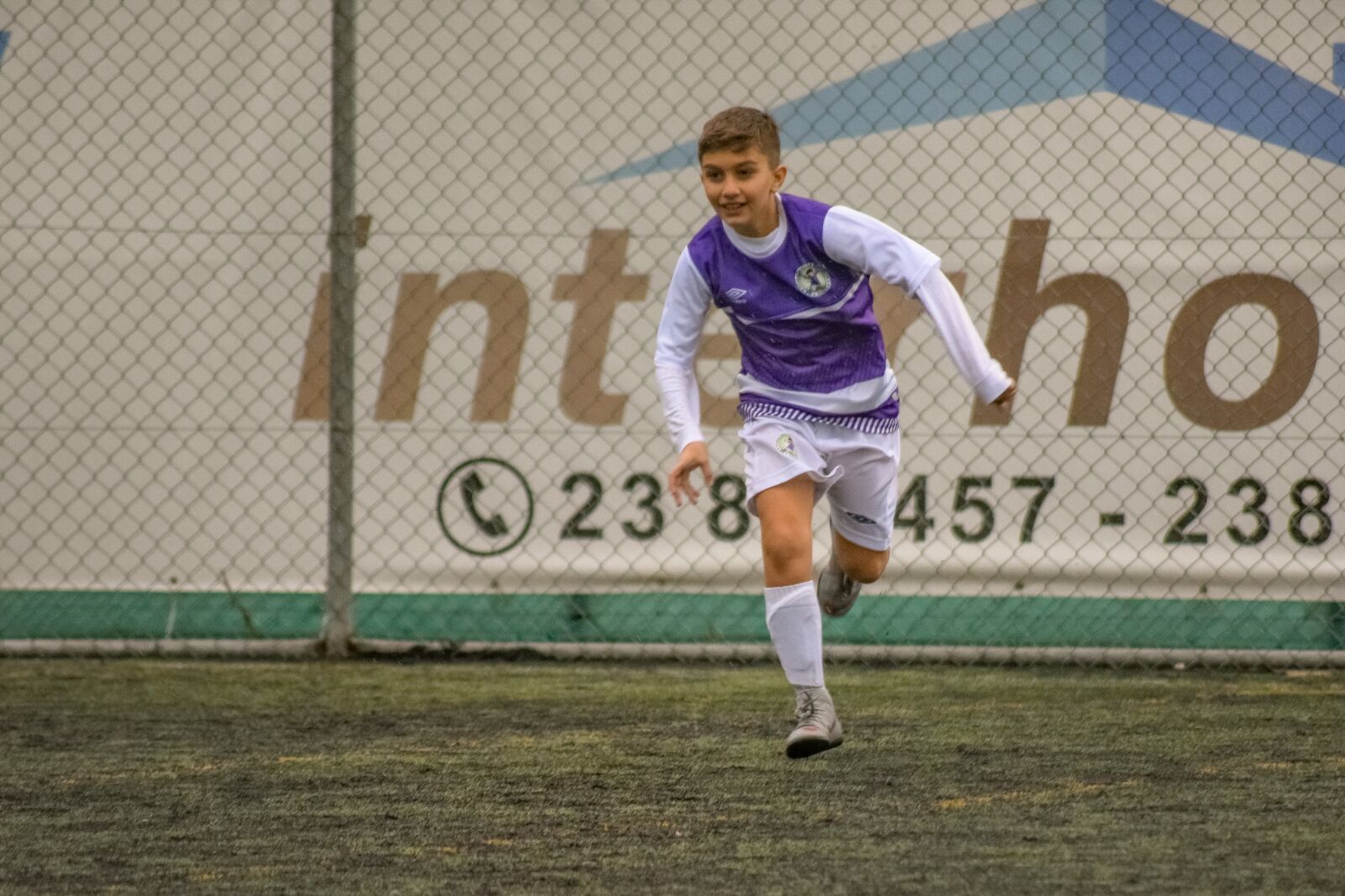 Nikon D3300 sample photo. Footballer, boy, football photography