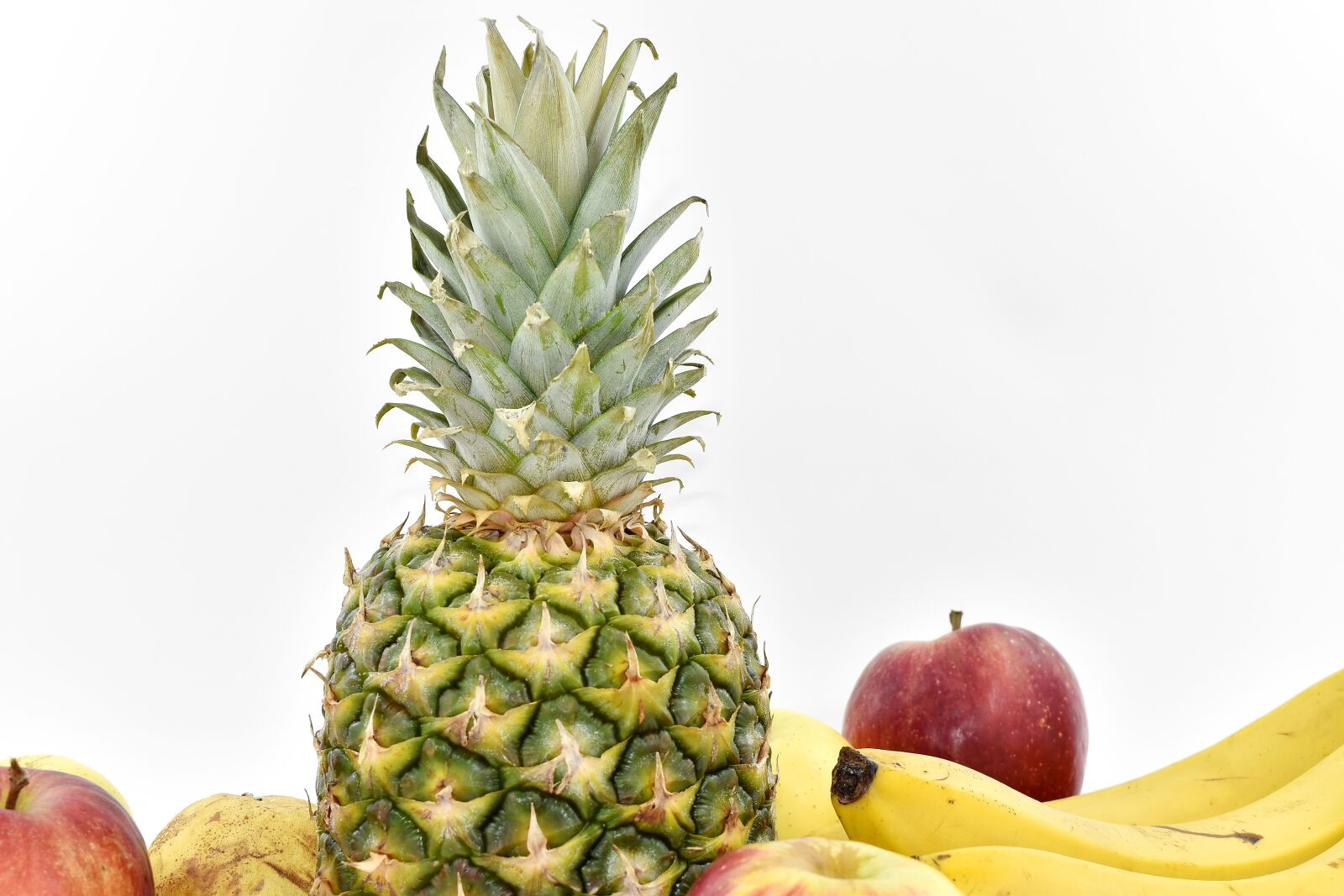 Nikon D5500 sample photo. Pineapple, health, tropical, fruit photography