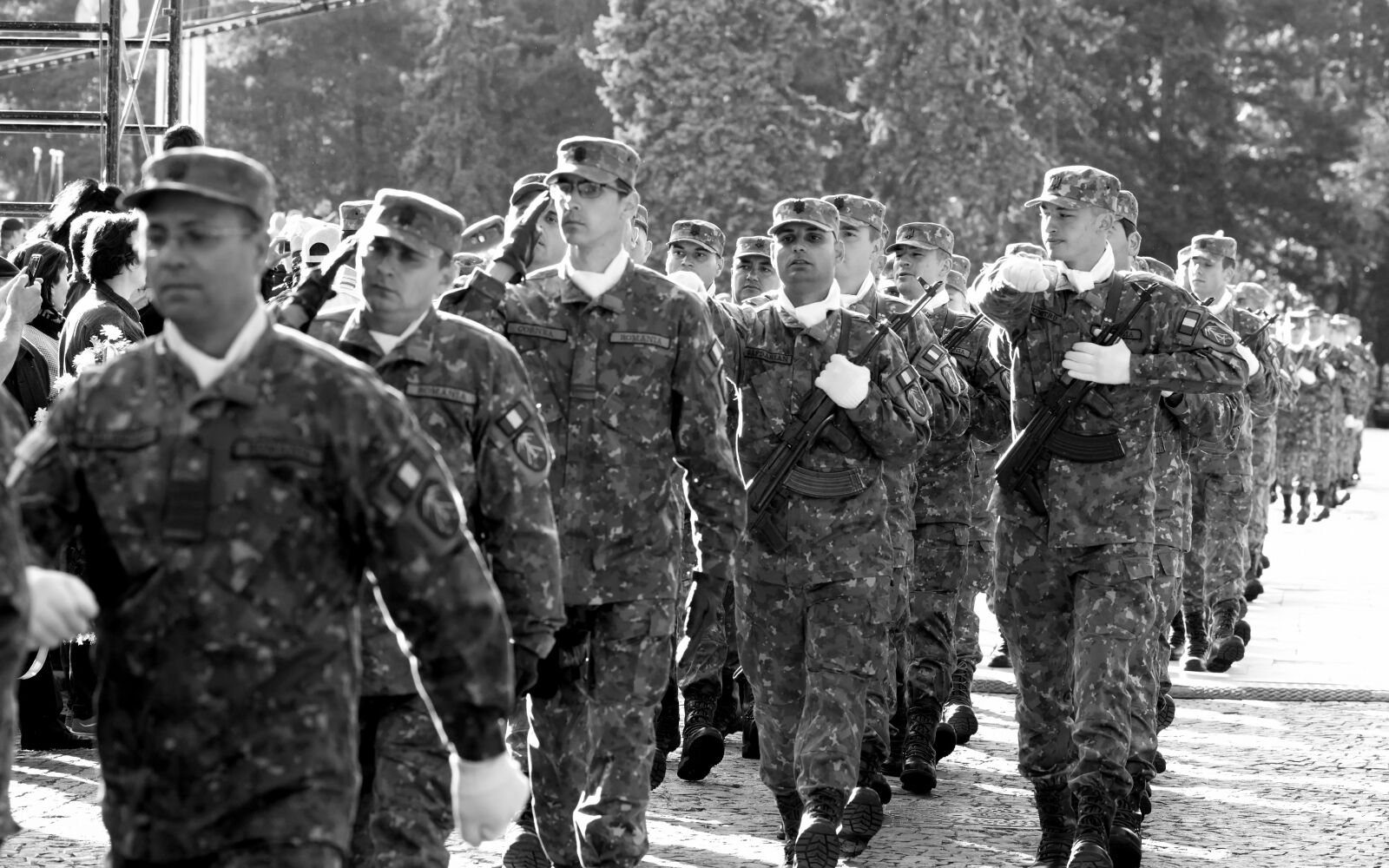 Nikon D5300 sample photo. The band, the military photography