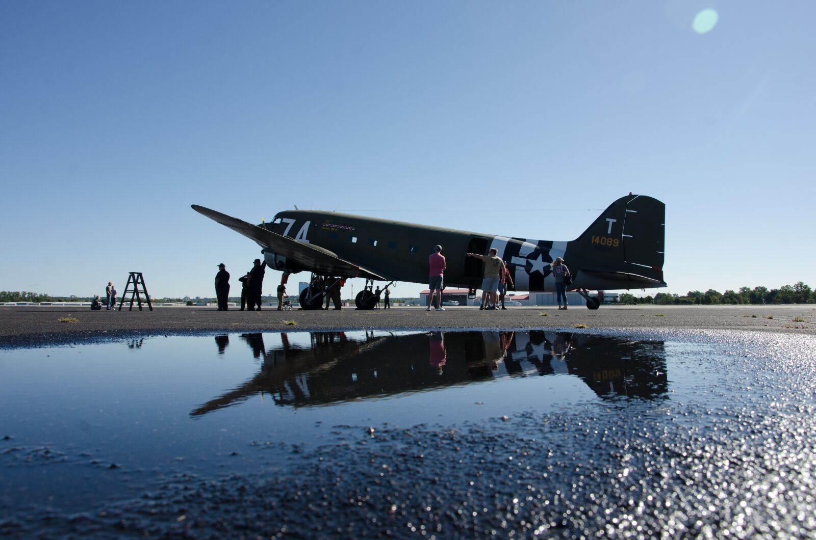 Nikon D7000 sample photo. Airplane, airport, ww2 photography