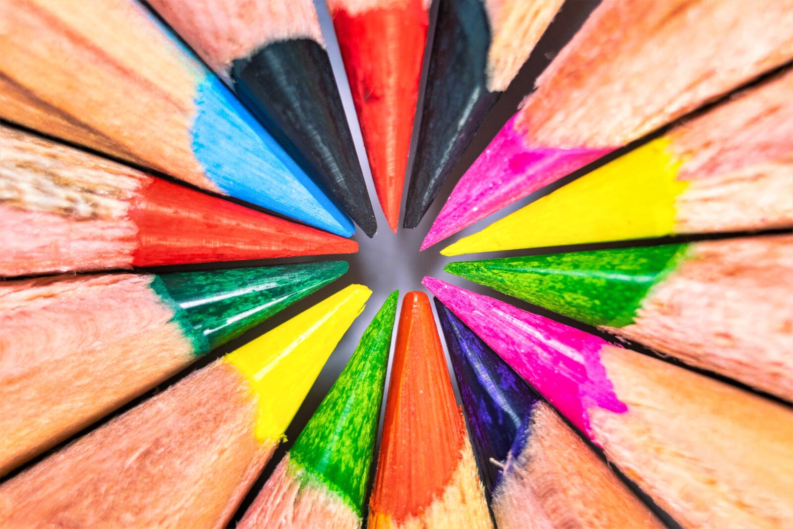 Nikon D3300 sample photo. Colored pencils, color, school photography