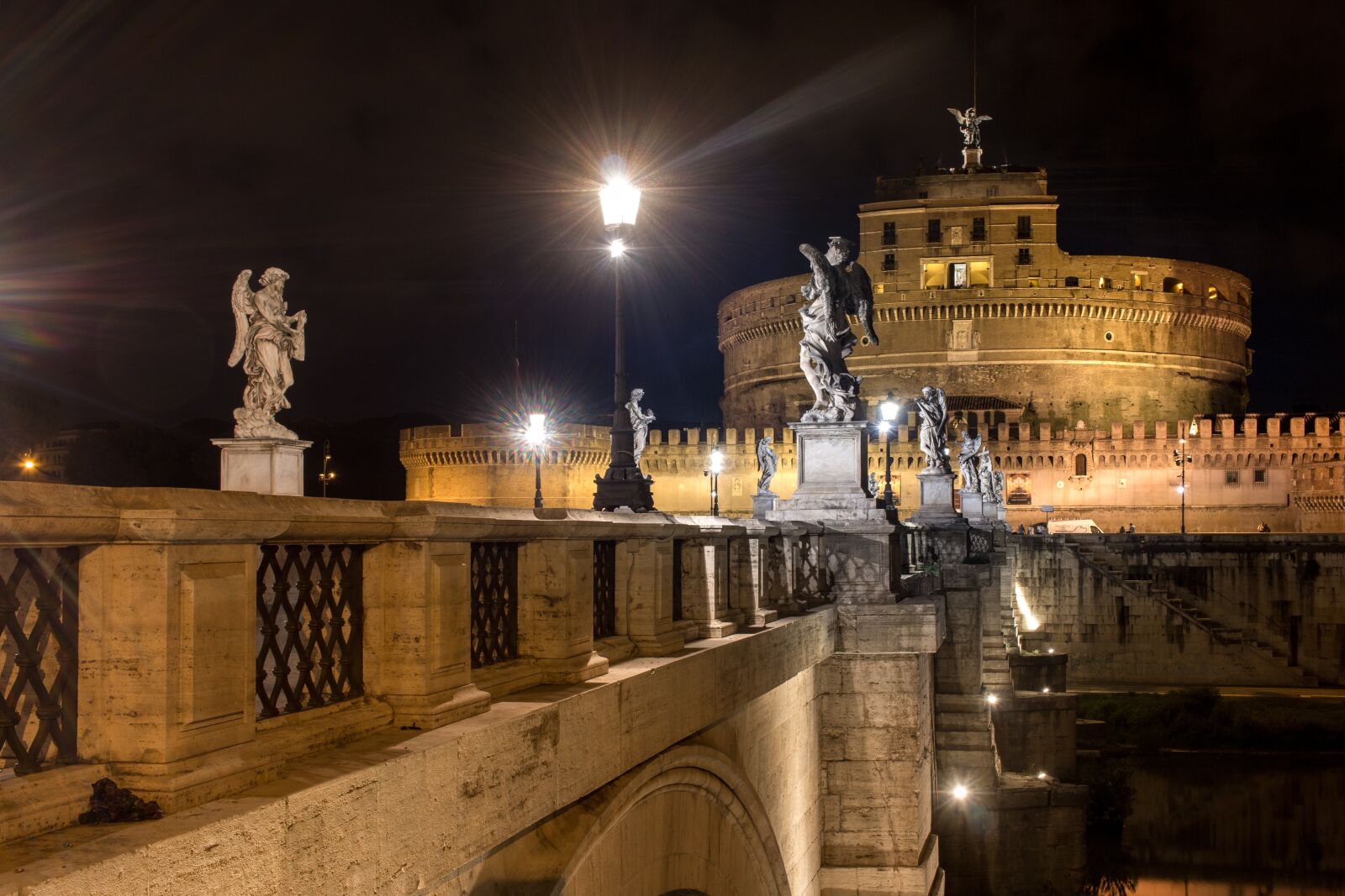 Canon EF-S 24mm F2.8 STM sample photo. Rome, night, italy photography