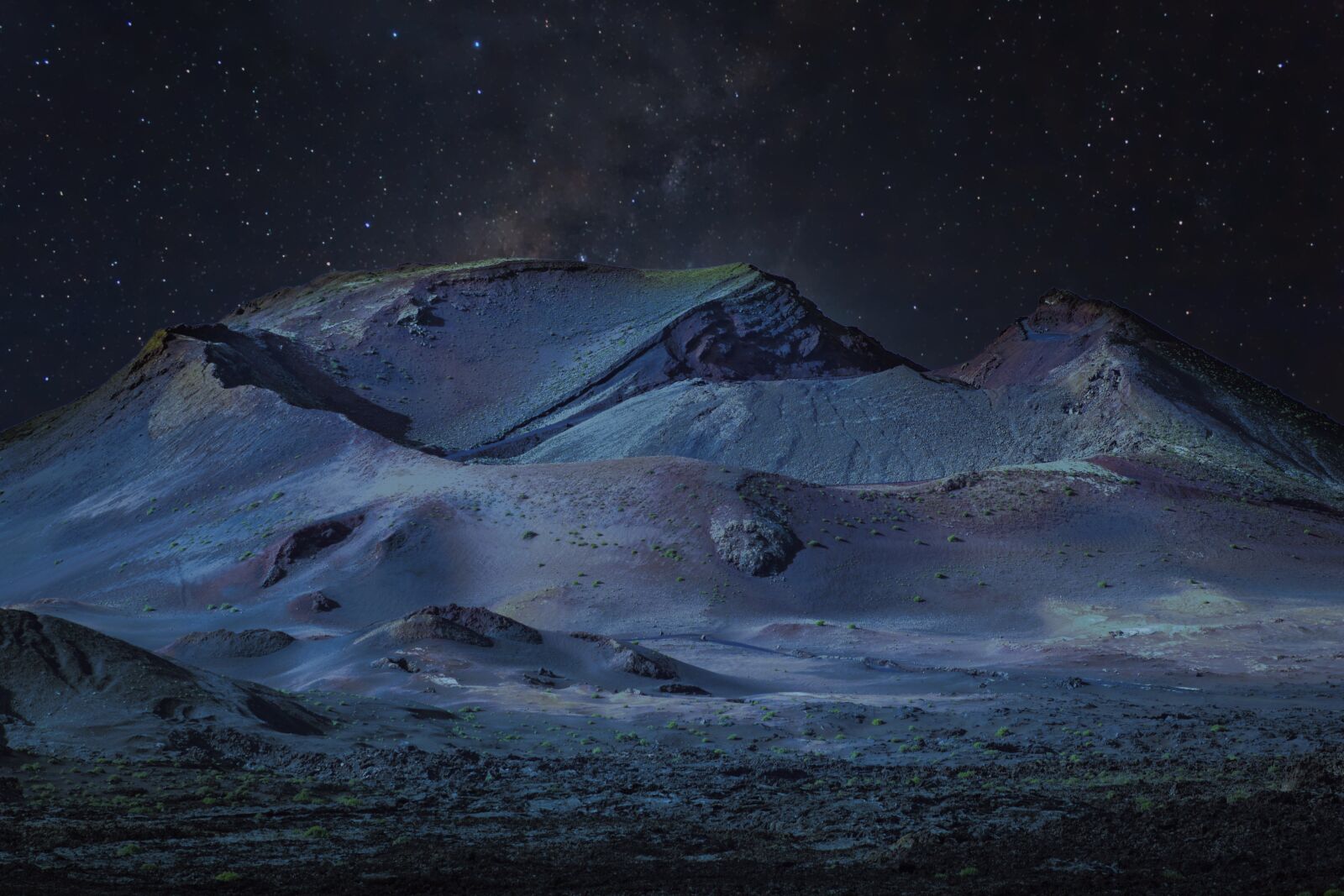 Canon EF 75-300mm f/4-5.6 sample photo. Landscape, night, lunar photography