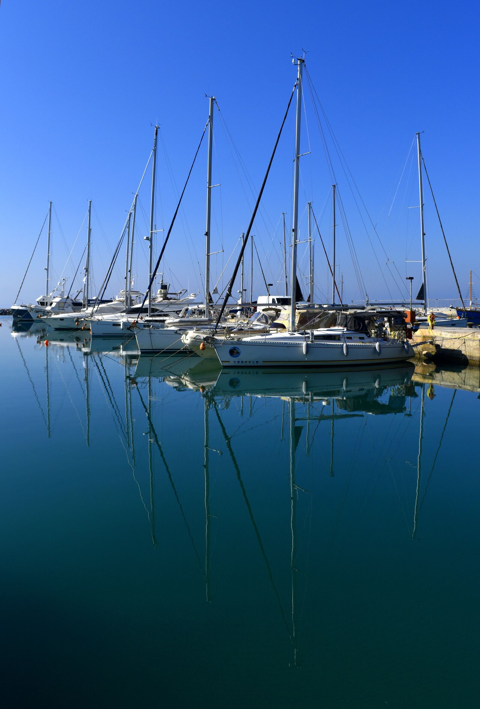 Nikon D3500 sample photo. Port, boats, sea photography