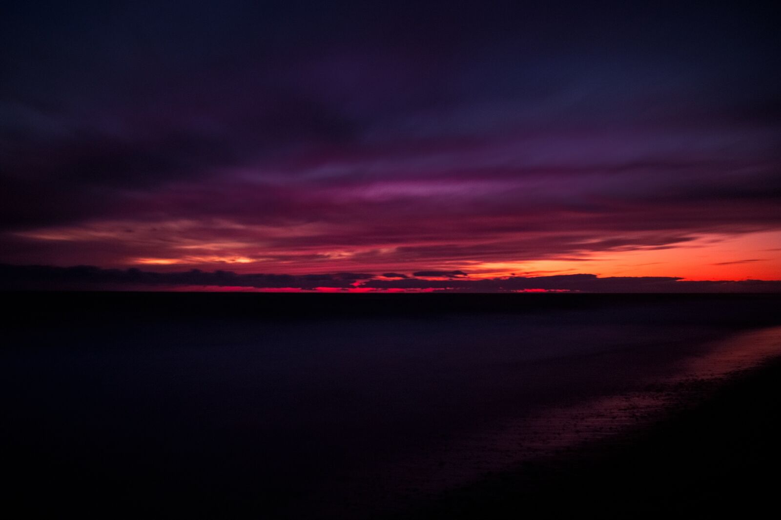 Fujifilm FinePix S5 Pro sample photo. Sea, sunset, beach sunset photography