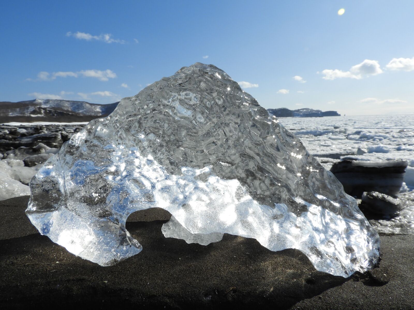 Nikon Coolpix B700 sample photo. Ice floe, bay, sea photography