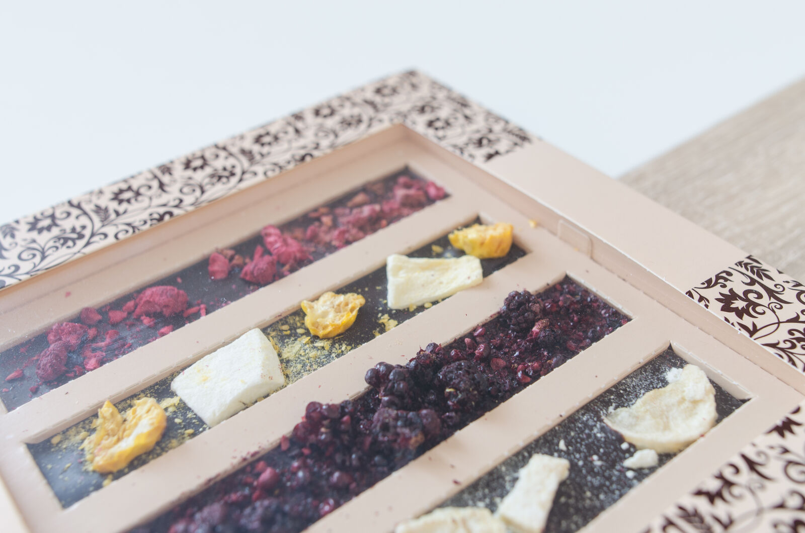 Nikon D5100 sample photo. Assortment, background, bonbon, box photography