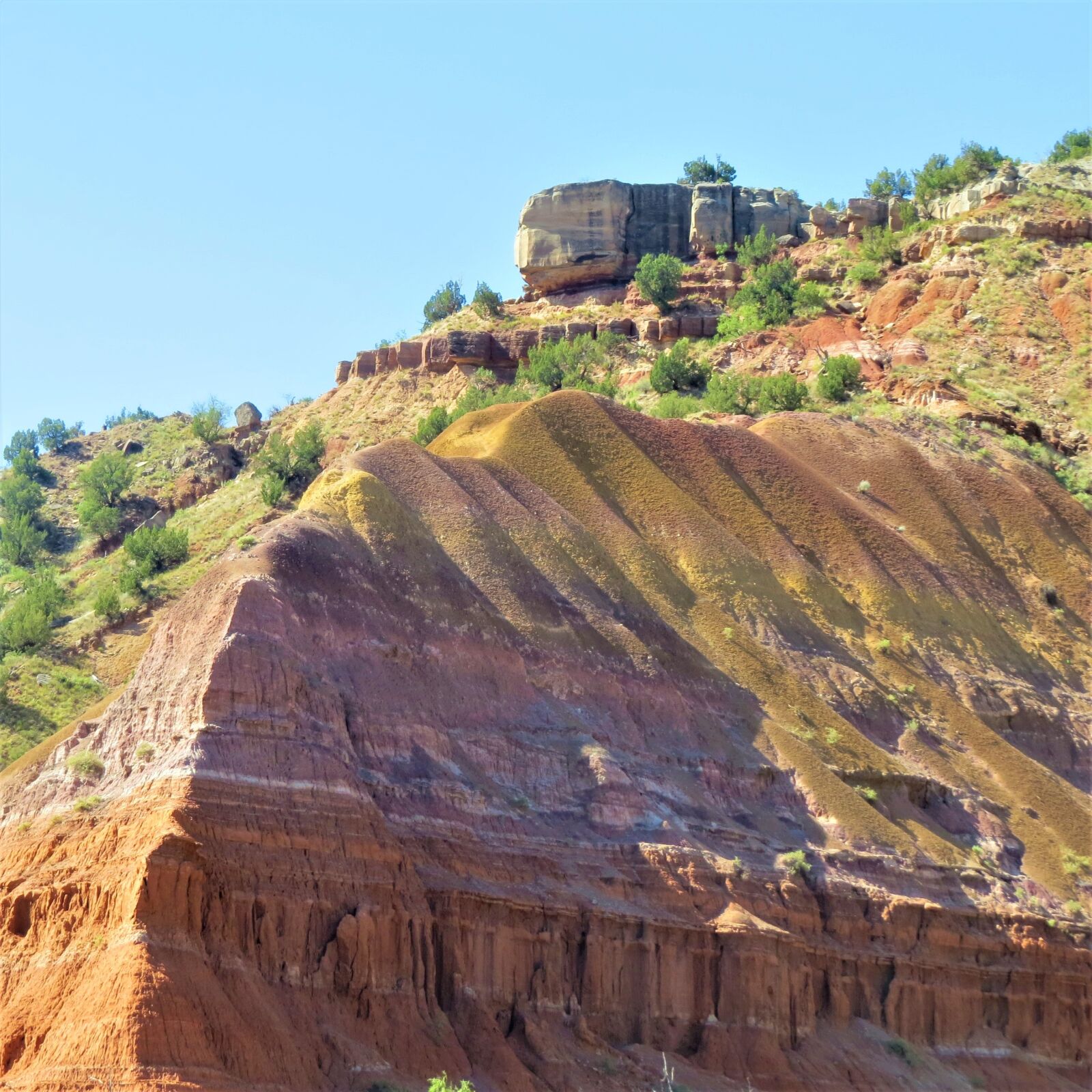 Canon PowerShot SX50 HS sample photo. Palo duro canyon, spanish photography