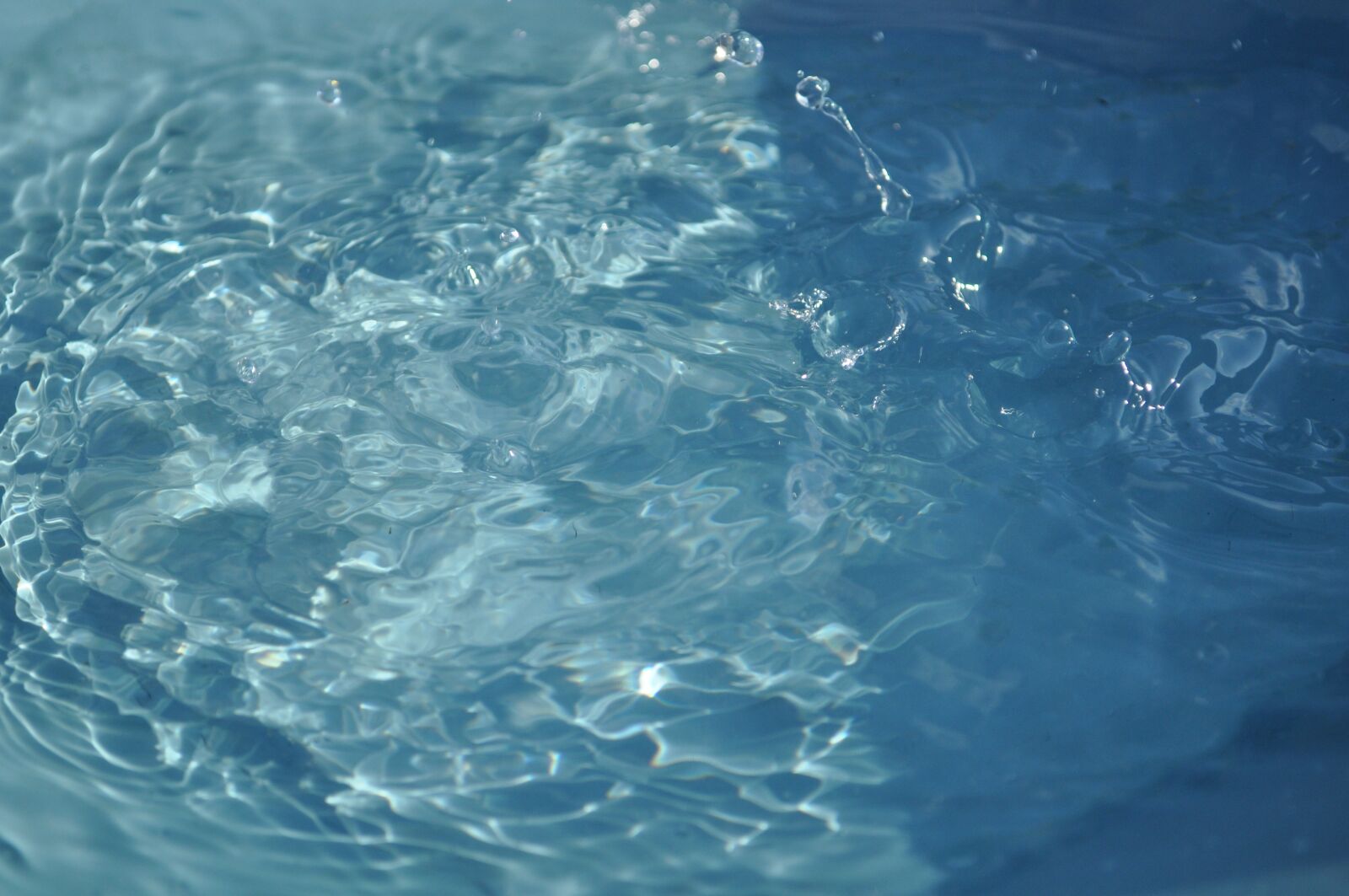 Nikon D5000 sample photo. Water, texture, swimming photography