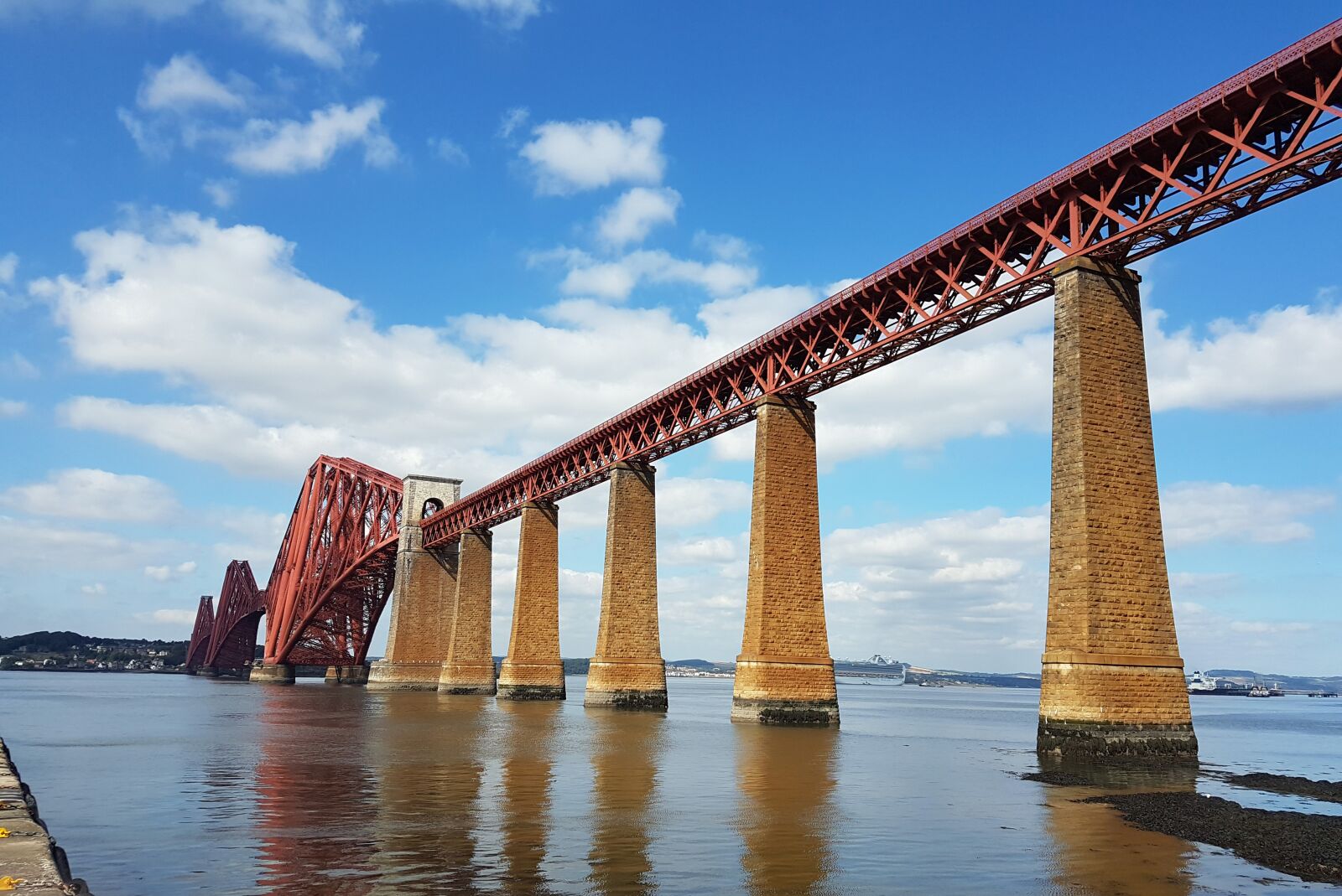 Samsung Galaxy S7 sample photo. Scotland, bridge, water photography