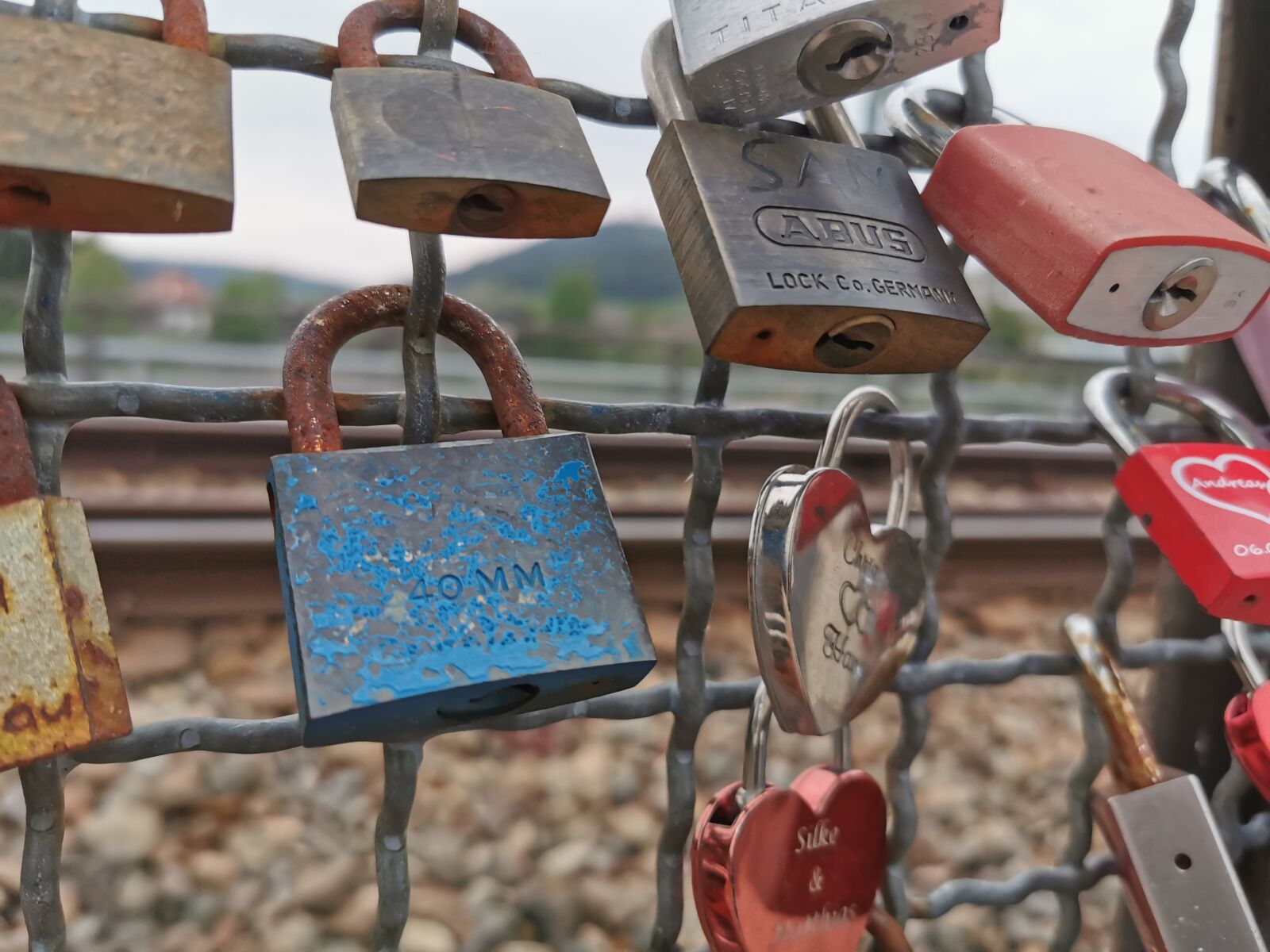 HUAWEI P30 Pro sample photo. Lock, love, love lock photography