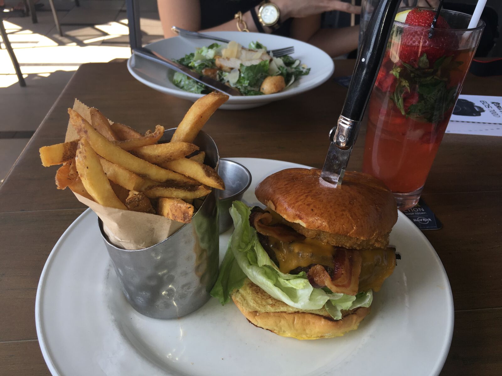 Apple iPhone 6s sample photo. Burger, potato, crisp photography