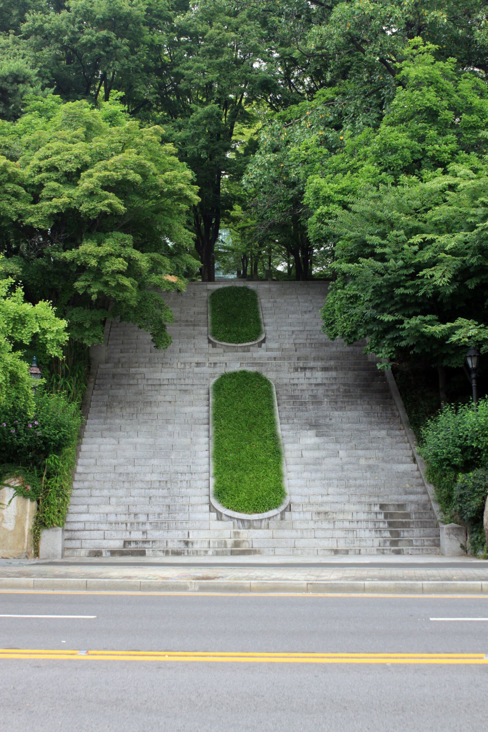 Canon EOS 50D sample photo. Stairs, park, architecture photography