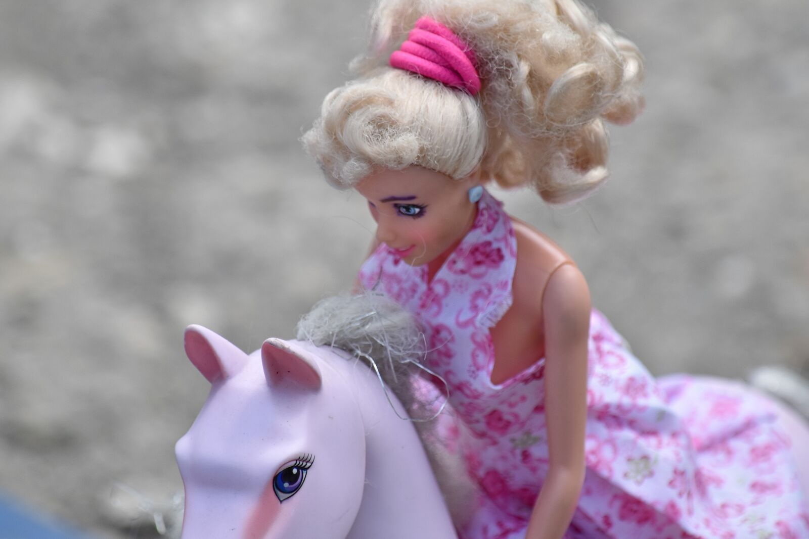 Nikon D5500 sample photo. Horse, plastic, rider, riding photography