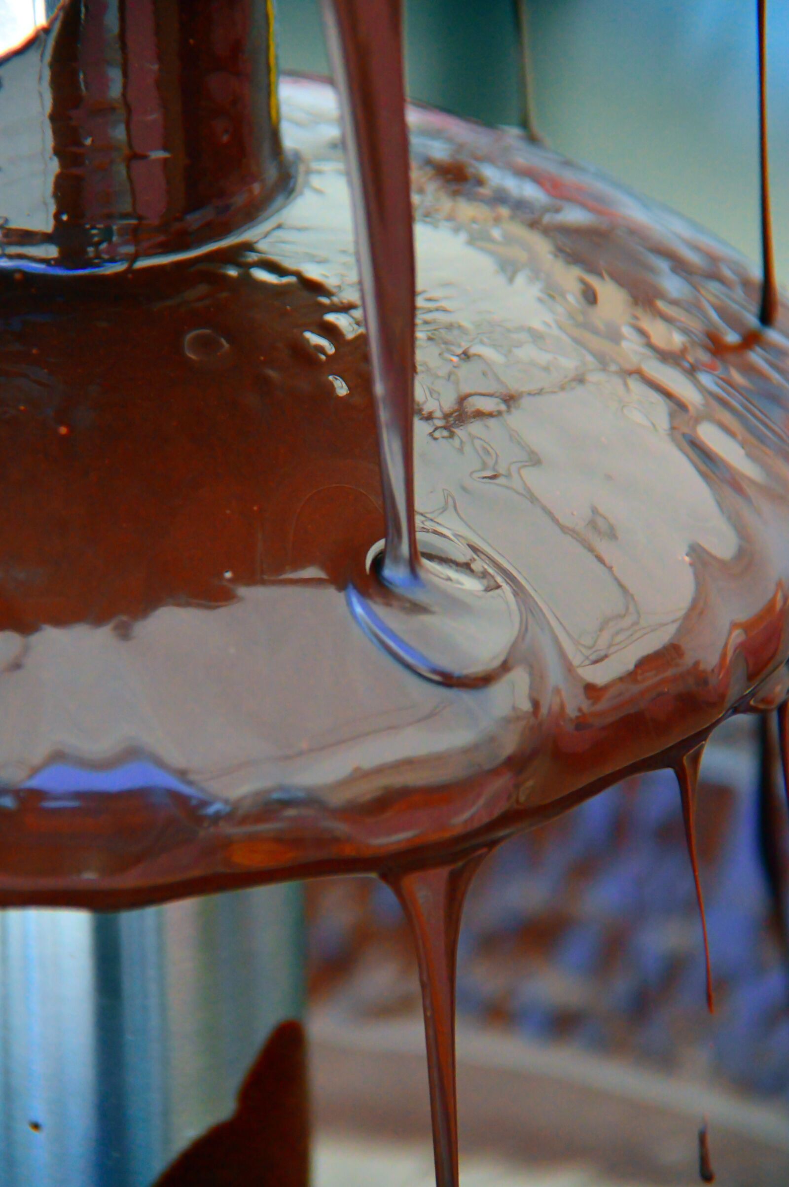 Nikon D3200 sample photo. Chocolate, chocolate fountain, gift photography