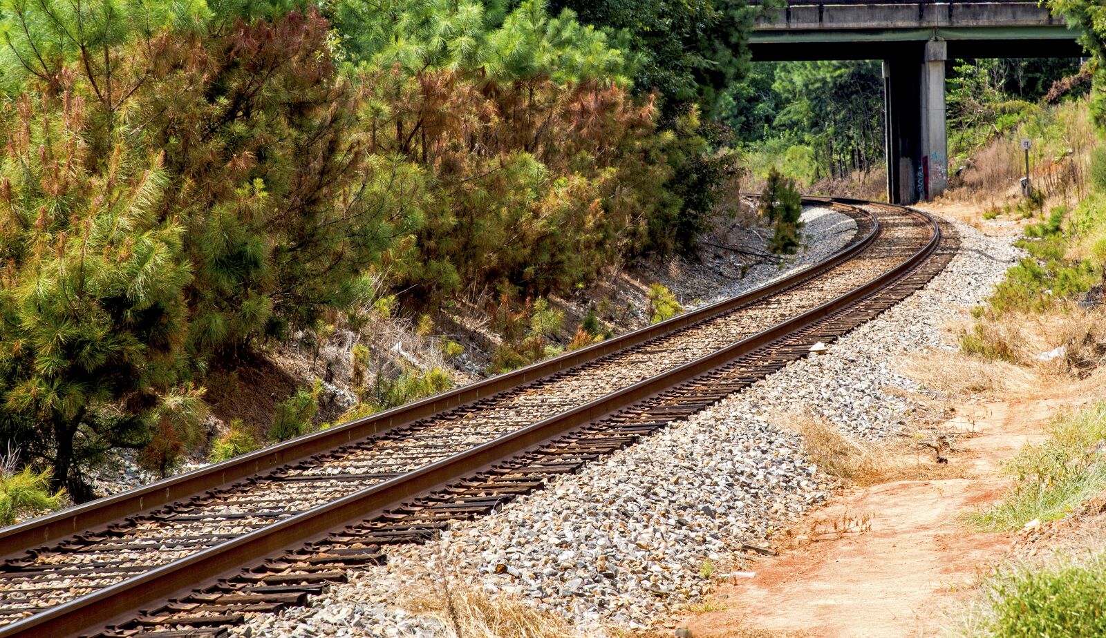Nikon D610 sample photo. Railway, transit, rail photography