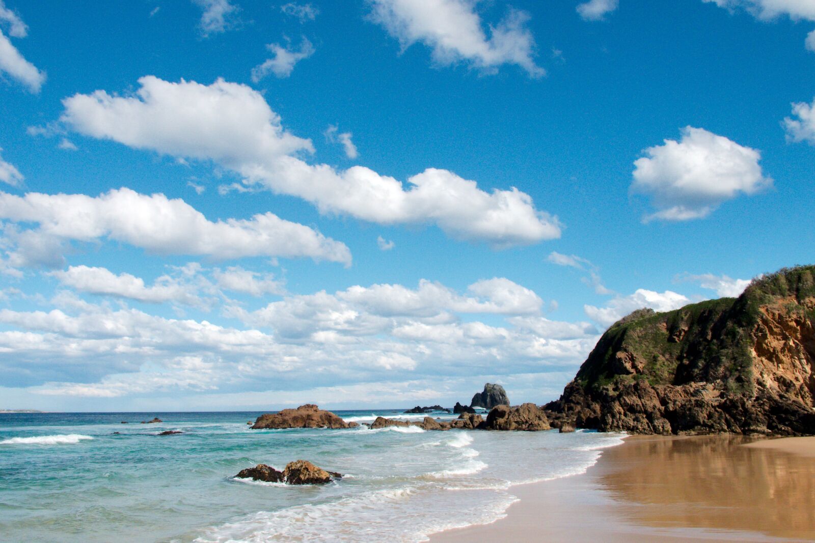 Canon PowerShot G11 sample photo. Beach, sky, seascape photography