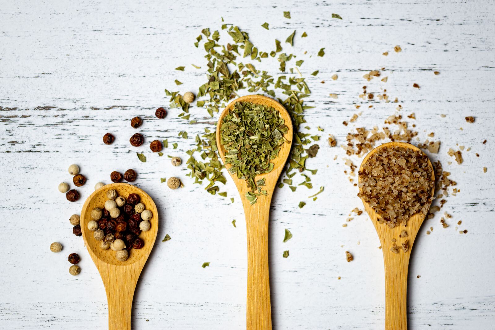 Nikon D610 sample photo. Spoon, spices, pepper photography
