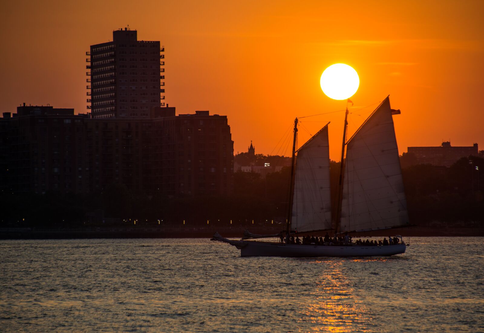 Nikon D7100 sample photo. River, sunset, hudson river photography
