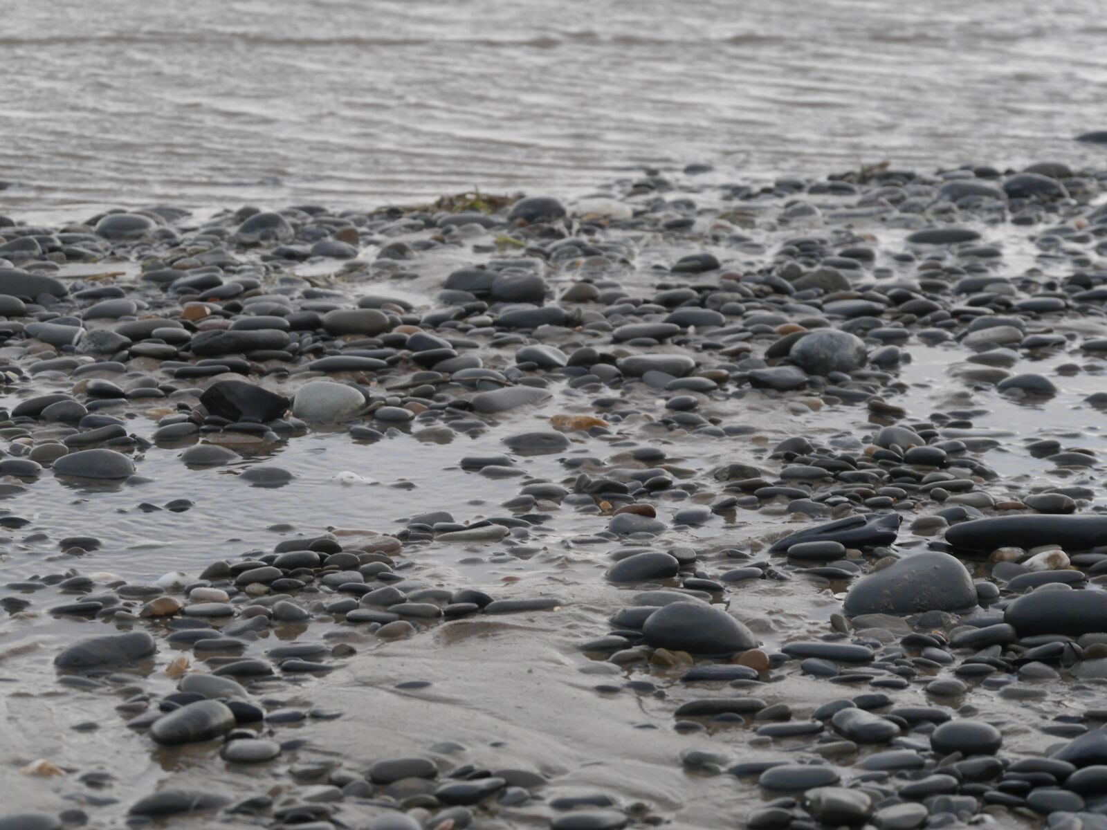Panasonic Lumix DMC-G6 sample photo. Wales, beach, stones photography