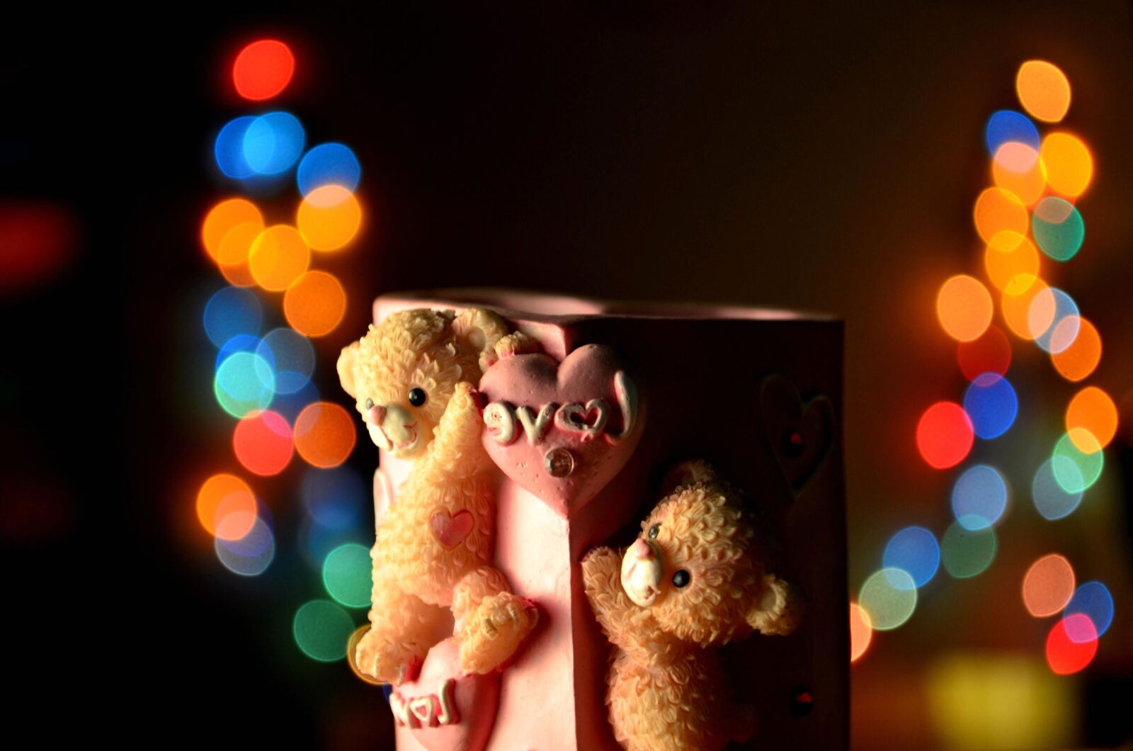 Nikon D5100 sample photo. Love, teddy bear, toy photography