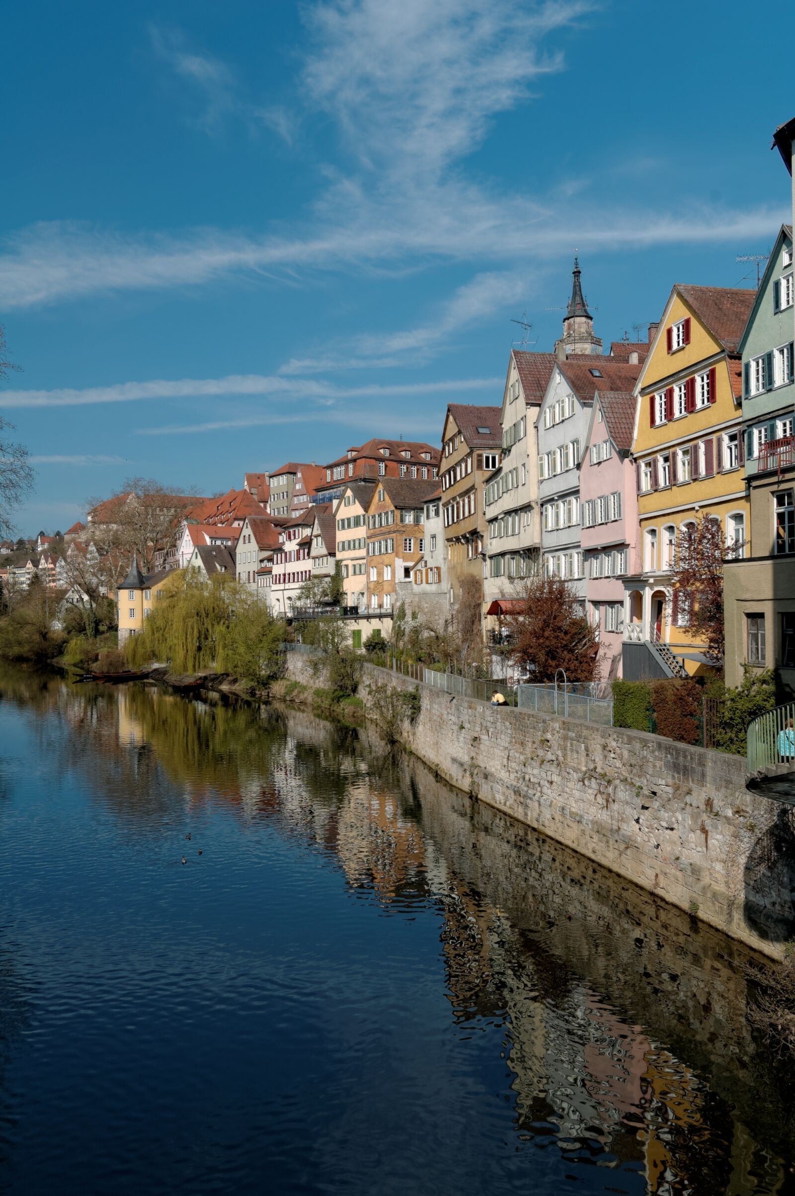 Nikon D50 sample photo. Tübingen, houses, facade photography