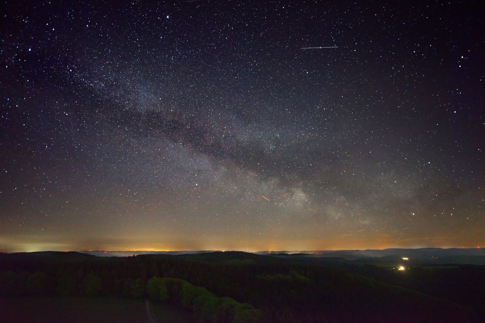 Nikon D600 sample photo. Milky way, night, star photography