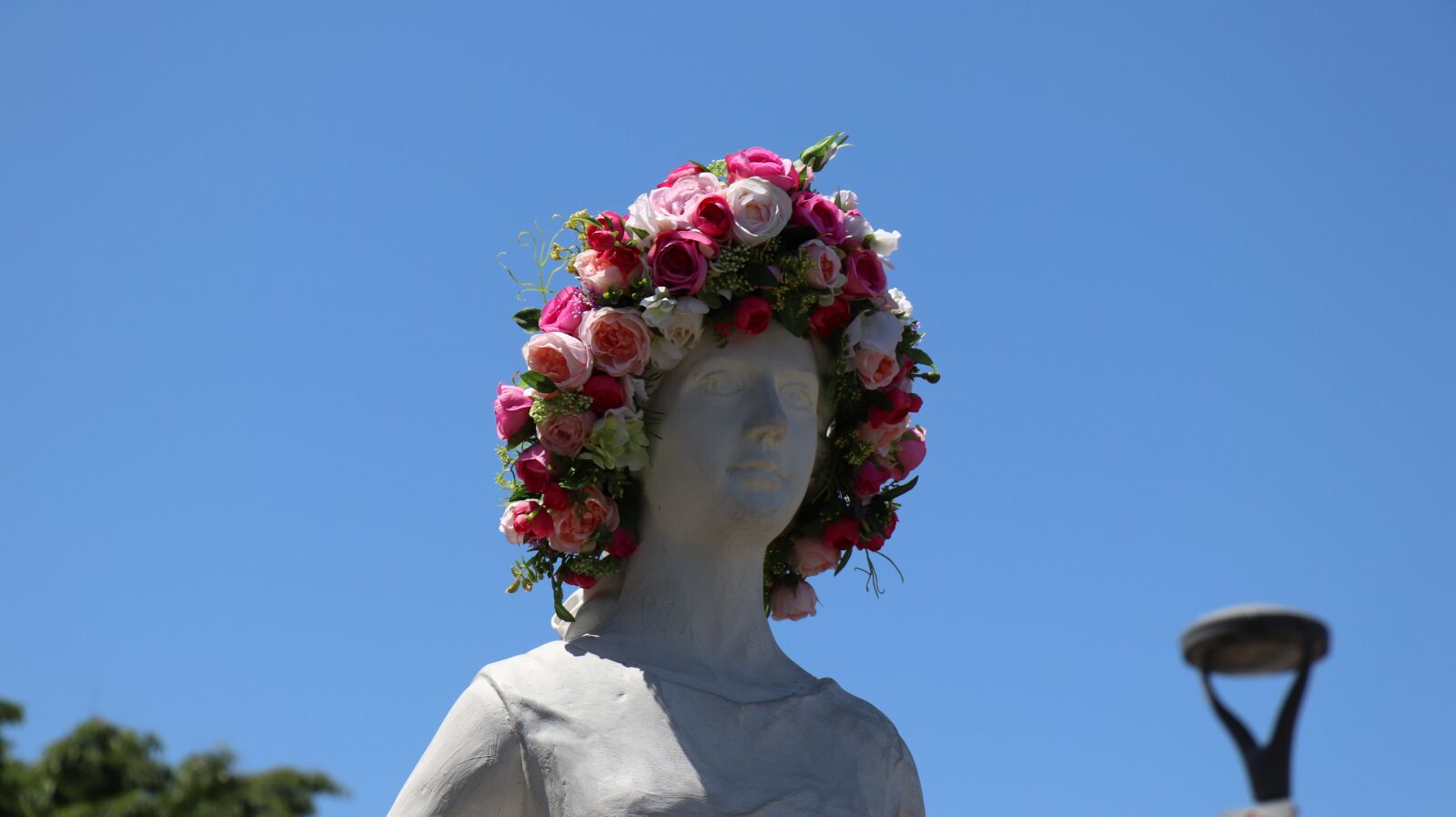 Canon EOS 77D (EOS 9000D / EOS 770D) sample photo. Sculpture, rose festival, hair photography