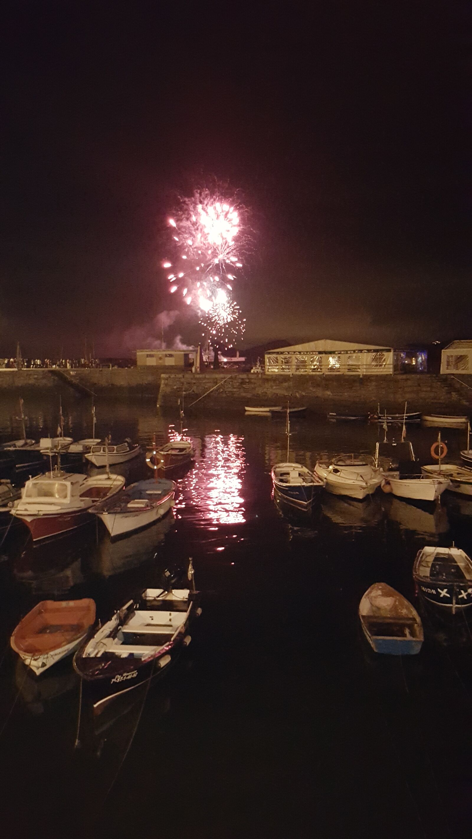Samsung Galaxy S6 sample photo. Firework, fuegos atificiales, cantabria photography