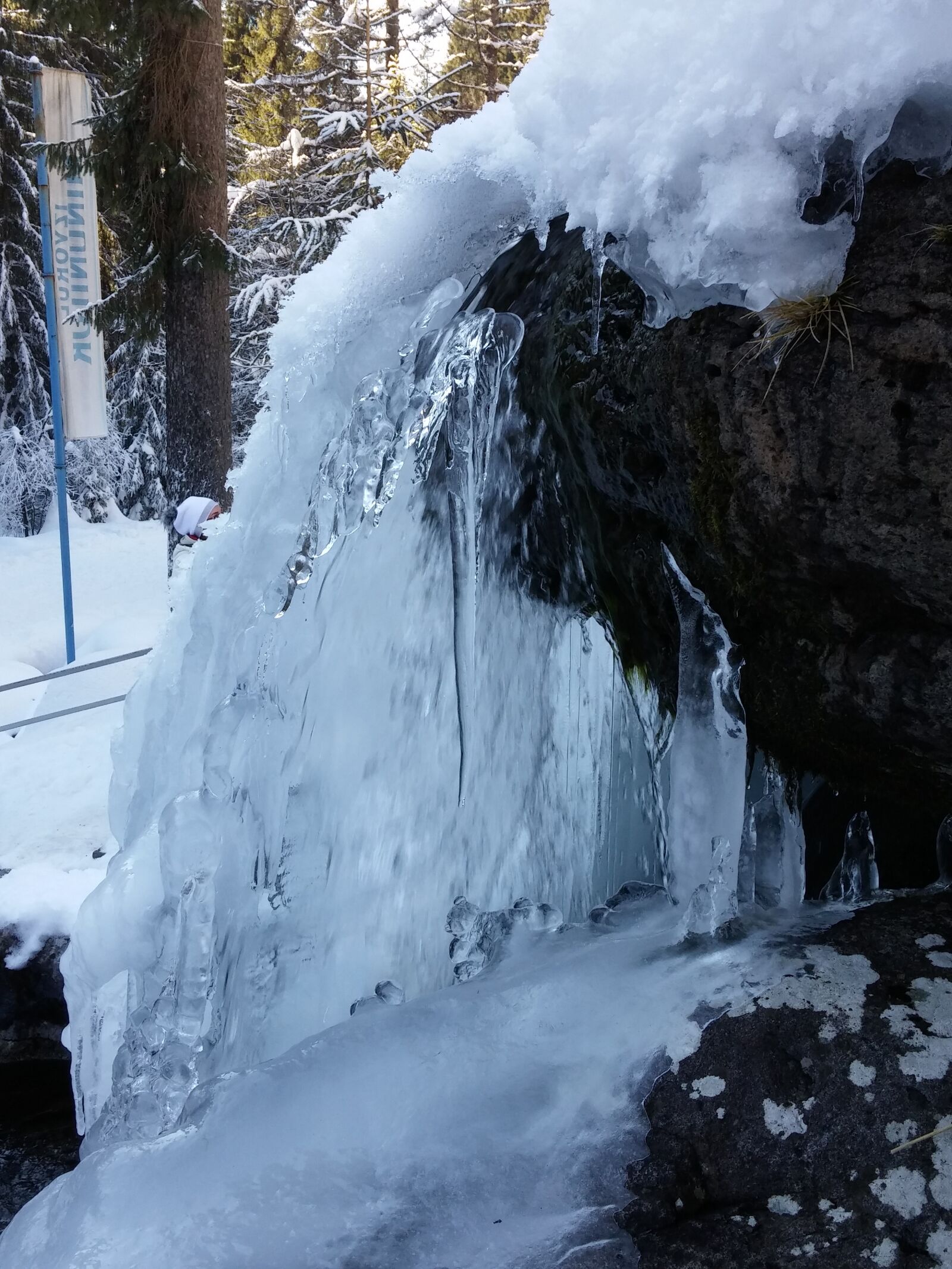 LG D855 sample photo. Ice, water, mountain photography