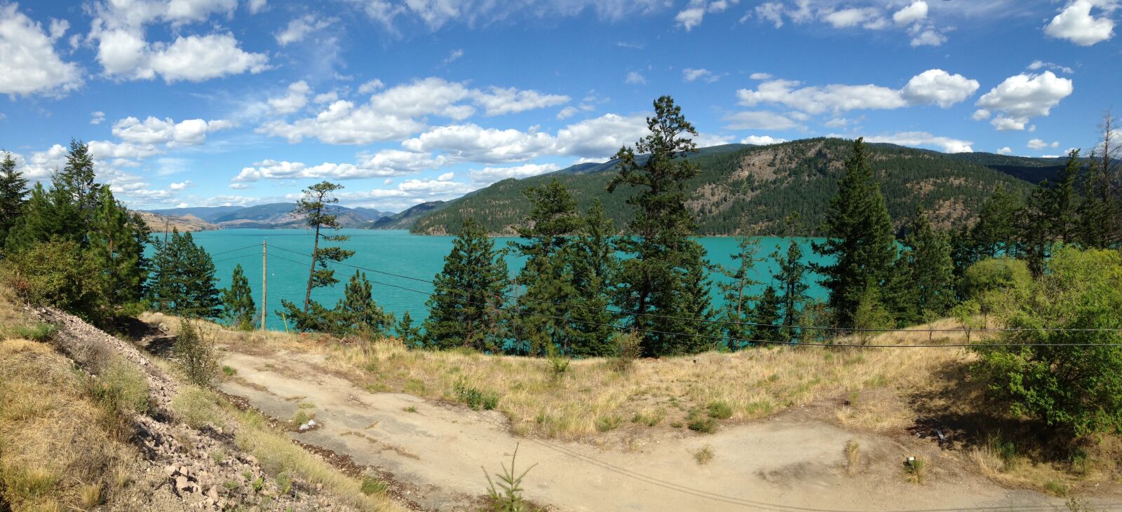 iPhone 5c back camera 4.12mm f/2.4 sample photo. Lake, azure, turquoise photography