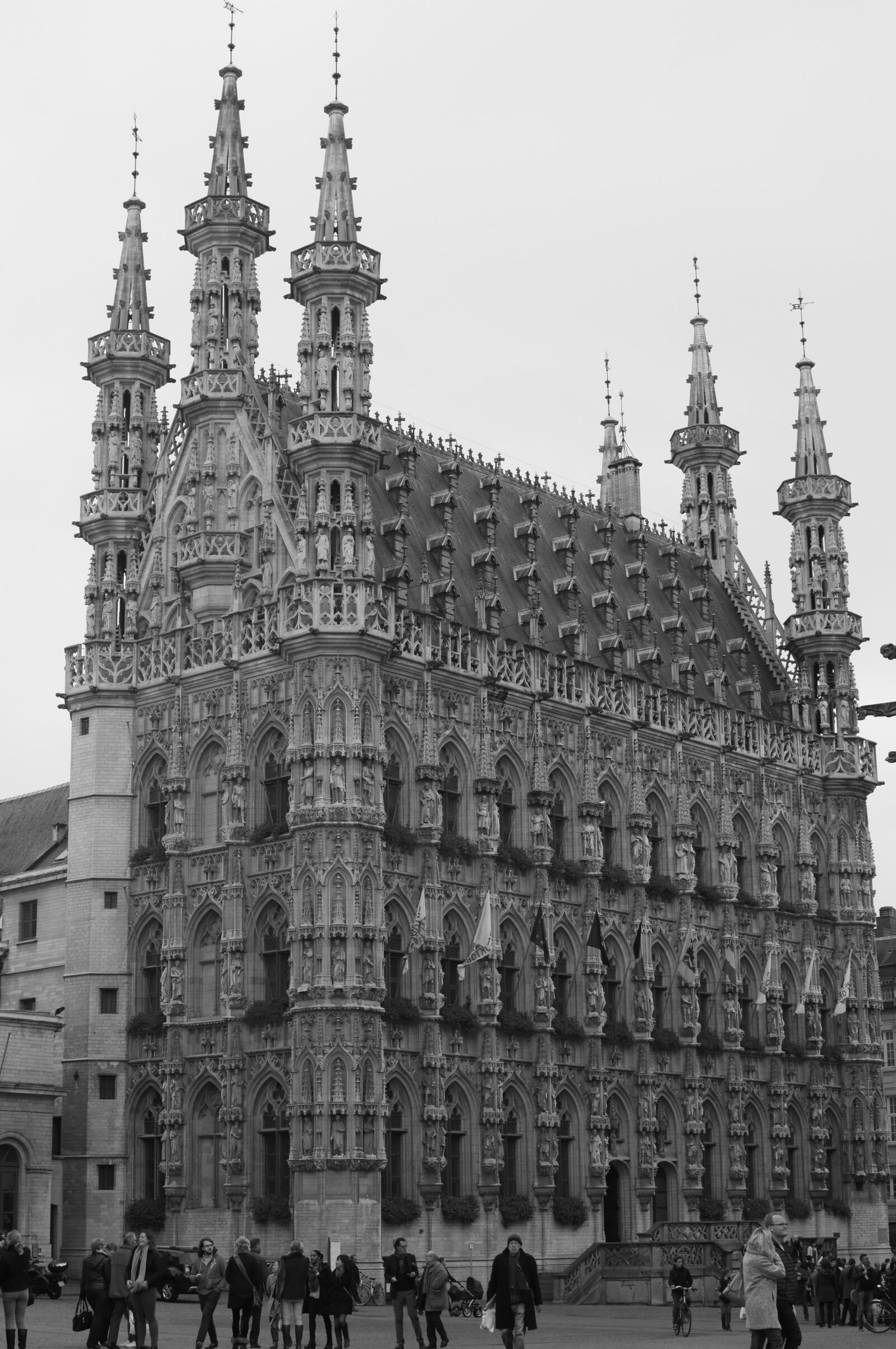 Nikon D7200 sample photo. Town hall, leuven, gothic photography