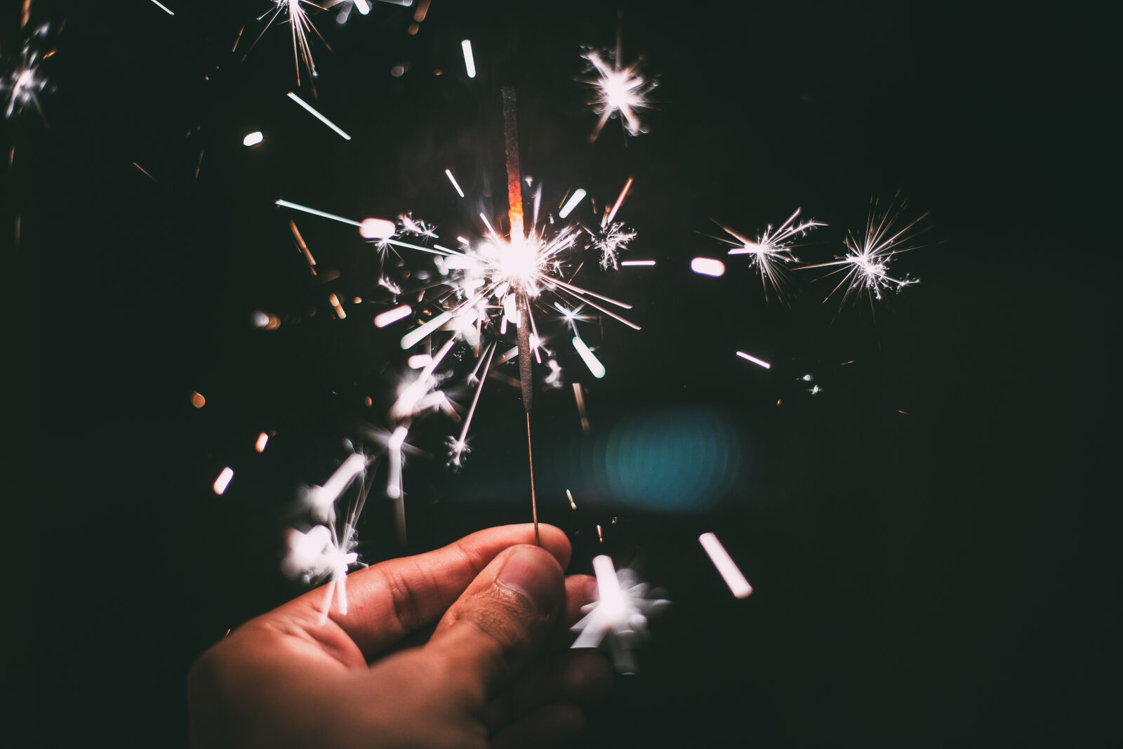 Canon EOS 6D + Canon EF 50mm F1.8 II sample photo. Sparkler, new, year, s photography